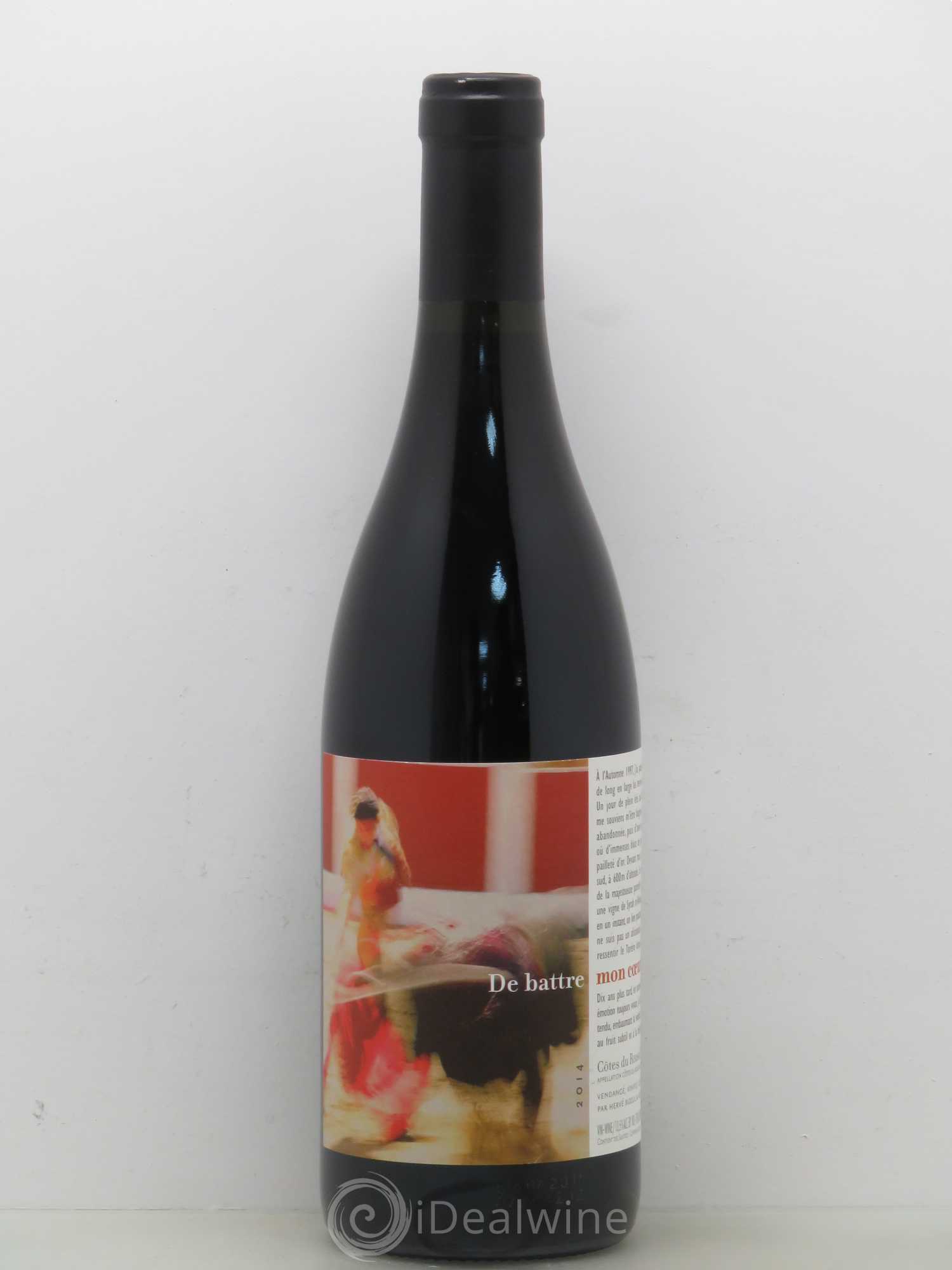 Côtes Catalanes (Anciennement Côtes du Roussillon) Clos des Fées De battre mon coeur s'est arrêté Hervé Bizeul Côtes du Roussillon village 2014 - Lot de 1 bouteille - 0