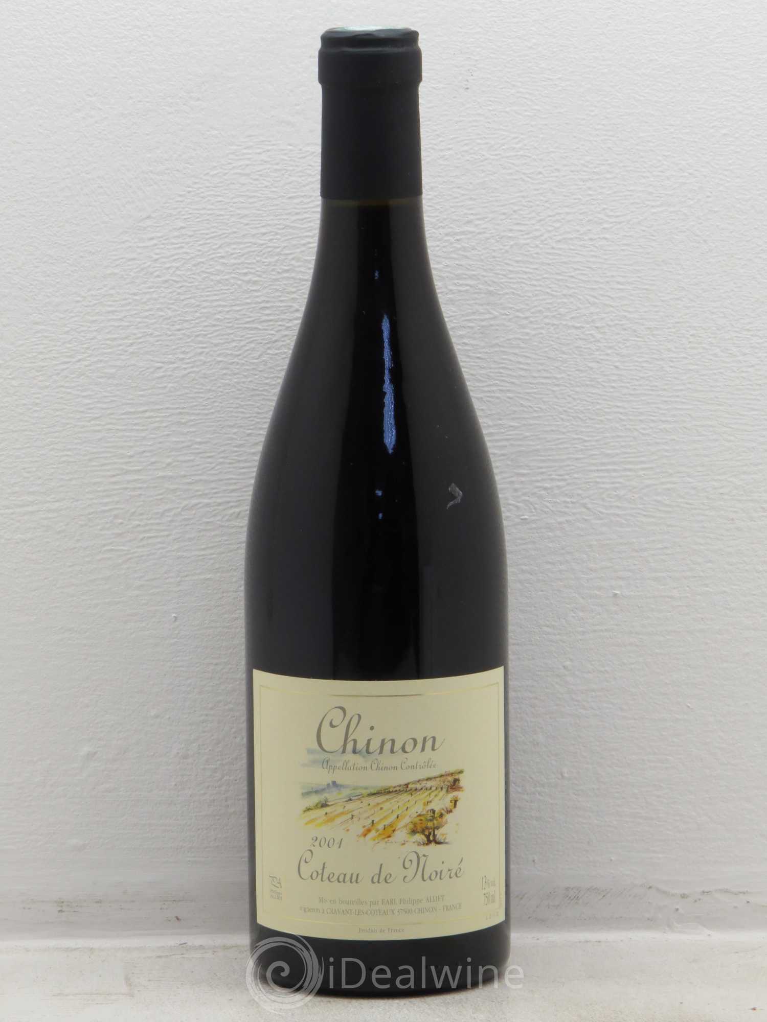 Chinon Coteau de Noiré Philippe Alliet 2001 - Lot de 1 bouteille - 0