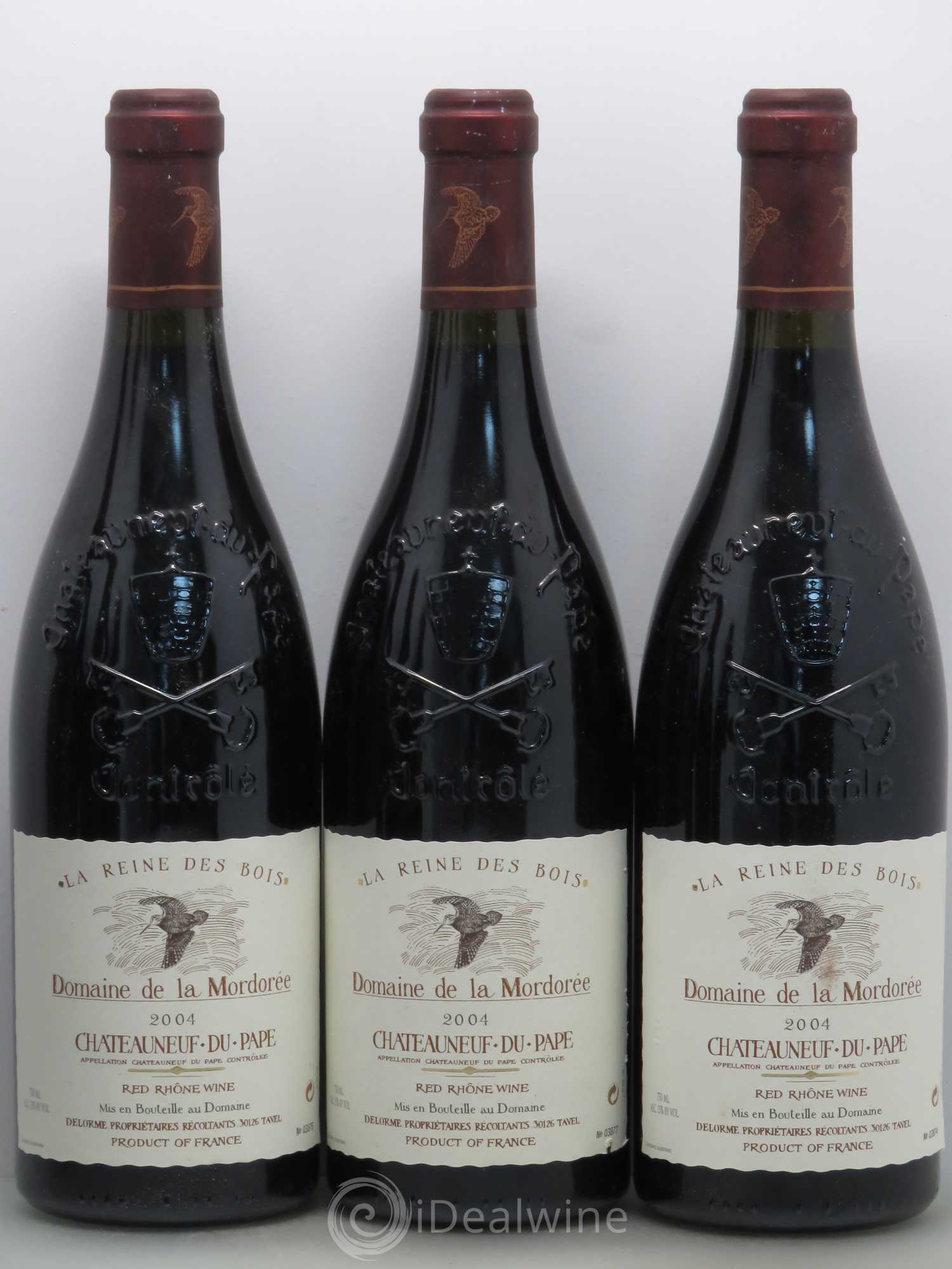 Châteauneuf-du-Pape Domaine de La Mordorée (Domaine de) 2004 - Lot de 6 bouteilles - 1