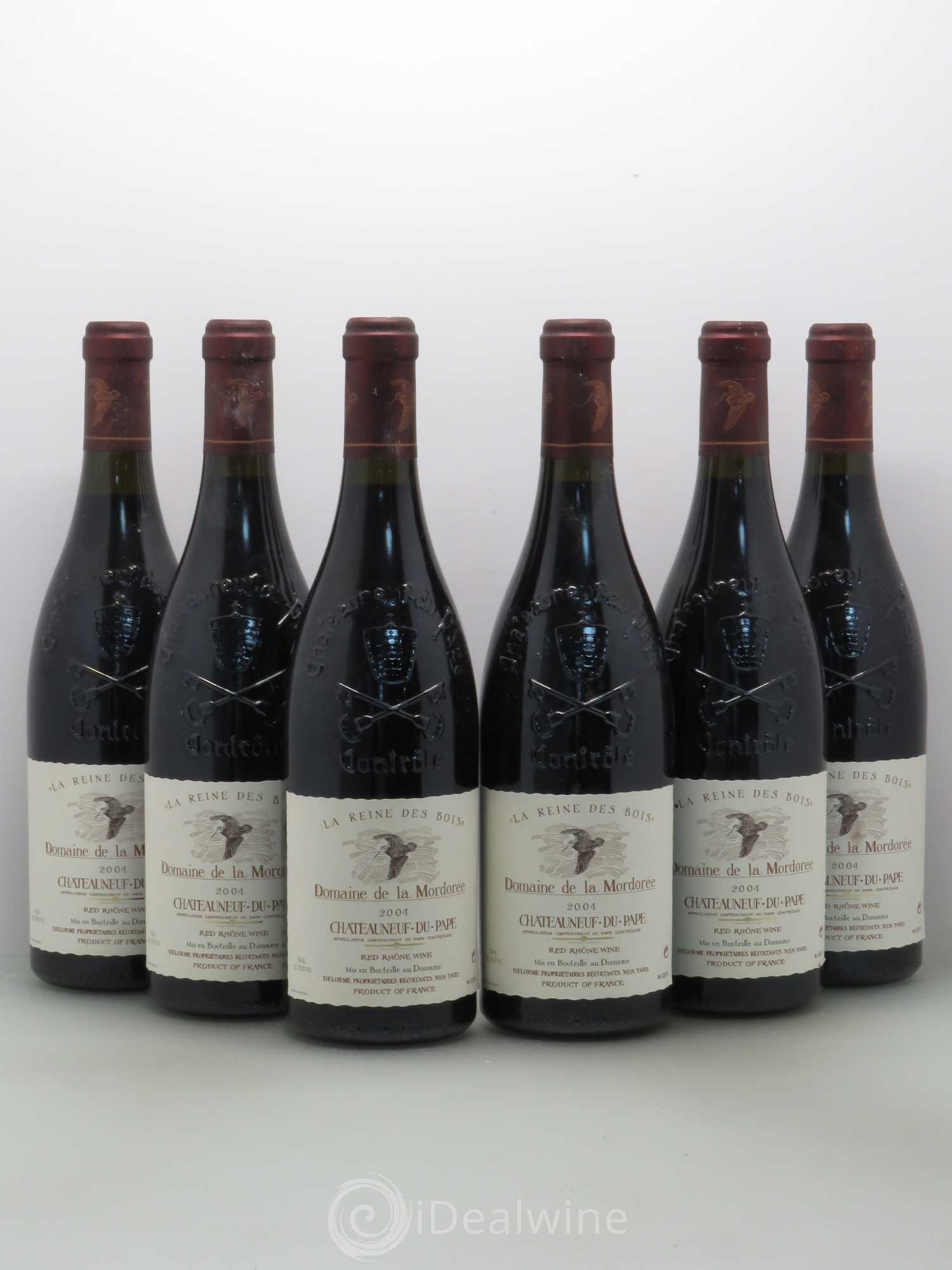 Châteauneuf-du-Pape Domaine de La Mordorée (Domaine de) 2004 - Lot de 6 bouteilles - 0