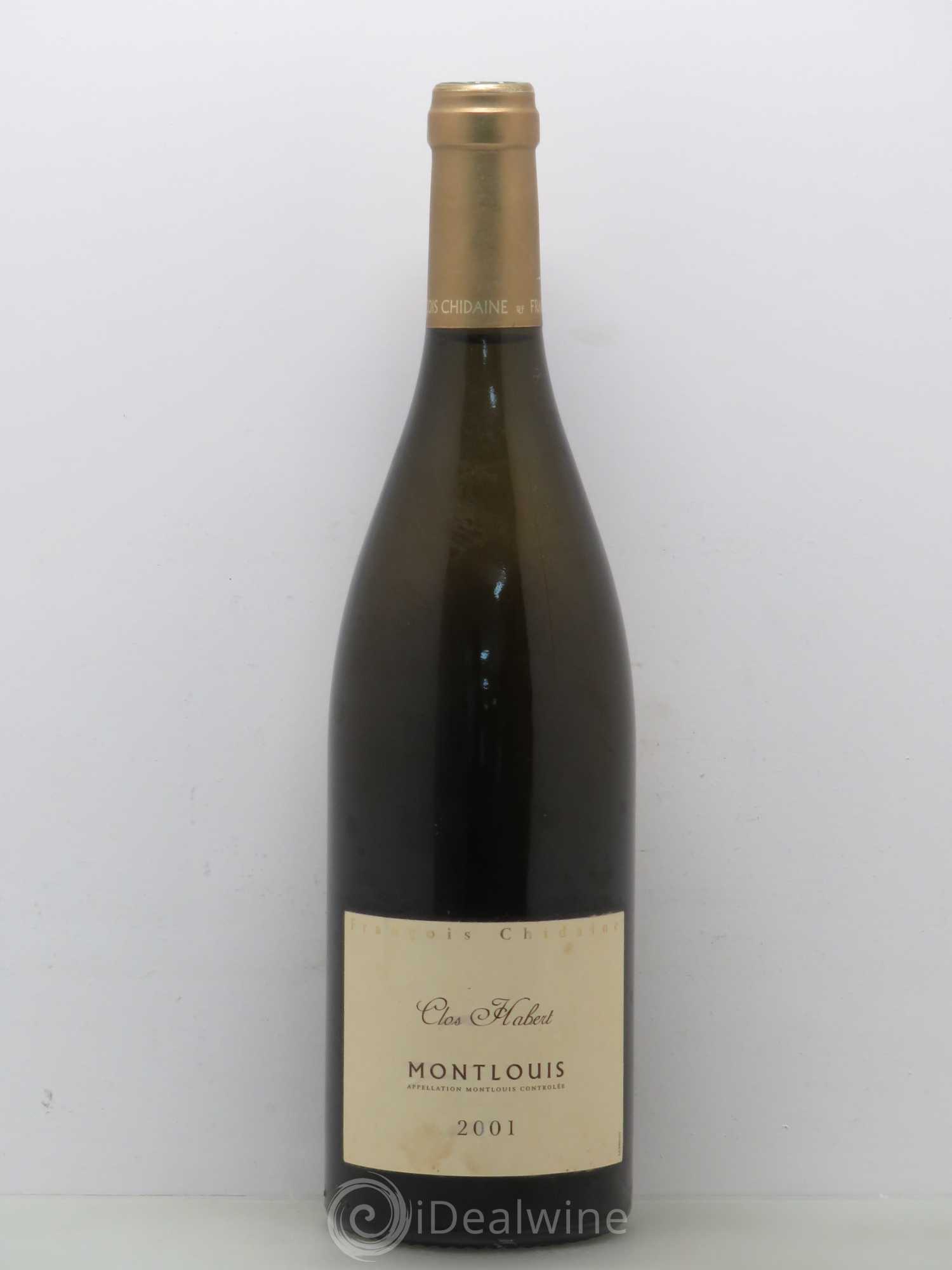 Montlouis-sur-Loire Clos Habert François Chidaine 2001 - Lot de 1 bouteille - 0