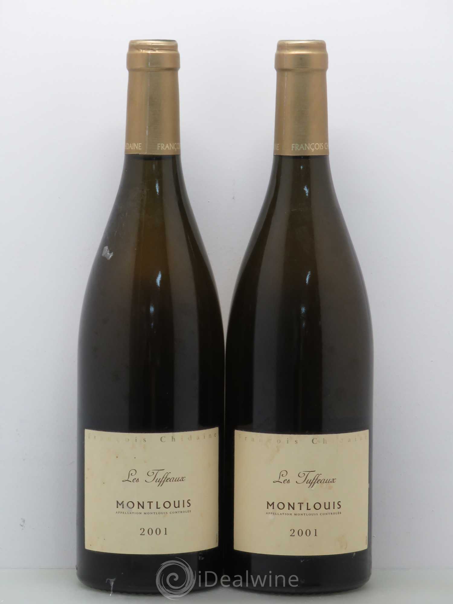 Montlouis-sur-Loire Les Tuffeaux François Chidaine 2001 - Lot de 2 bouteilles - 0