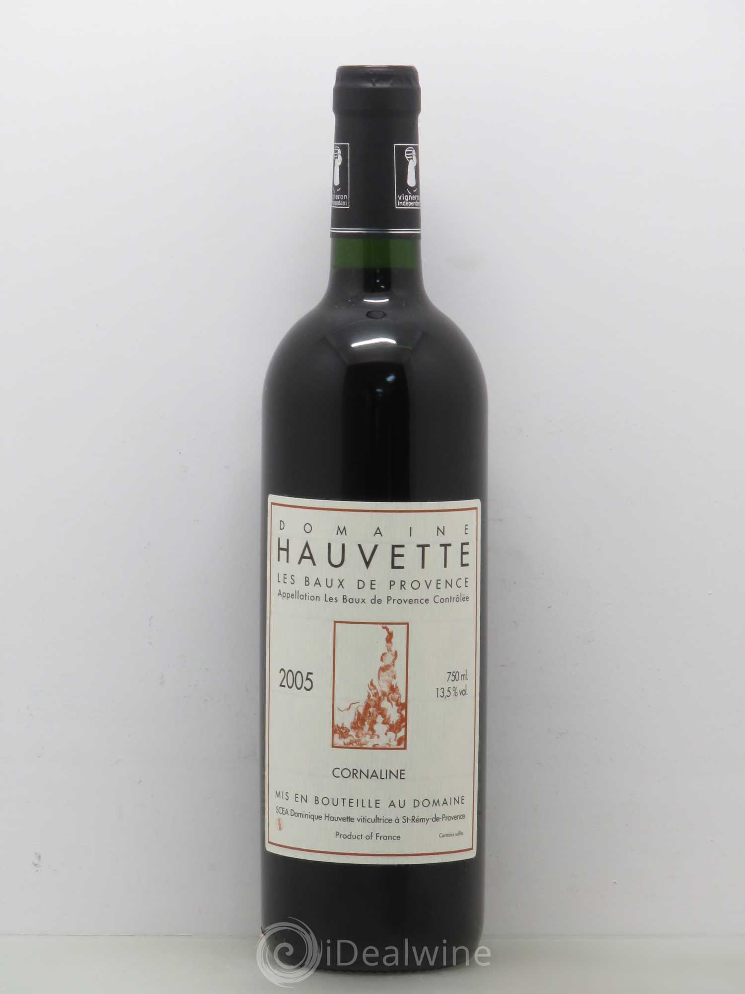Divers Les Baux de Provence Cornaline Hauvette 2005 - Posten von 1 Flasche - 0