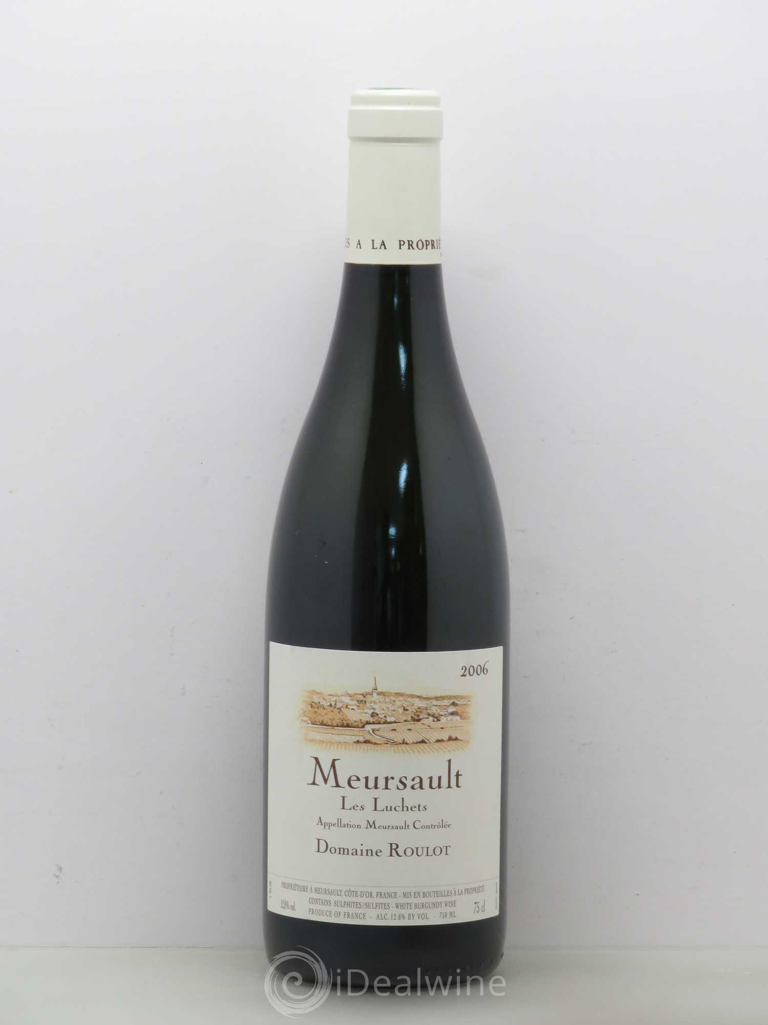 Meursault Luchets Roulot (Domaine) 2006 - Lot de 1 bouteille - 0