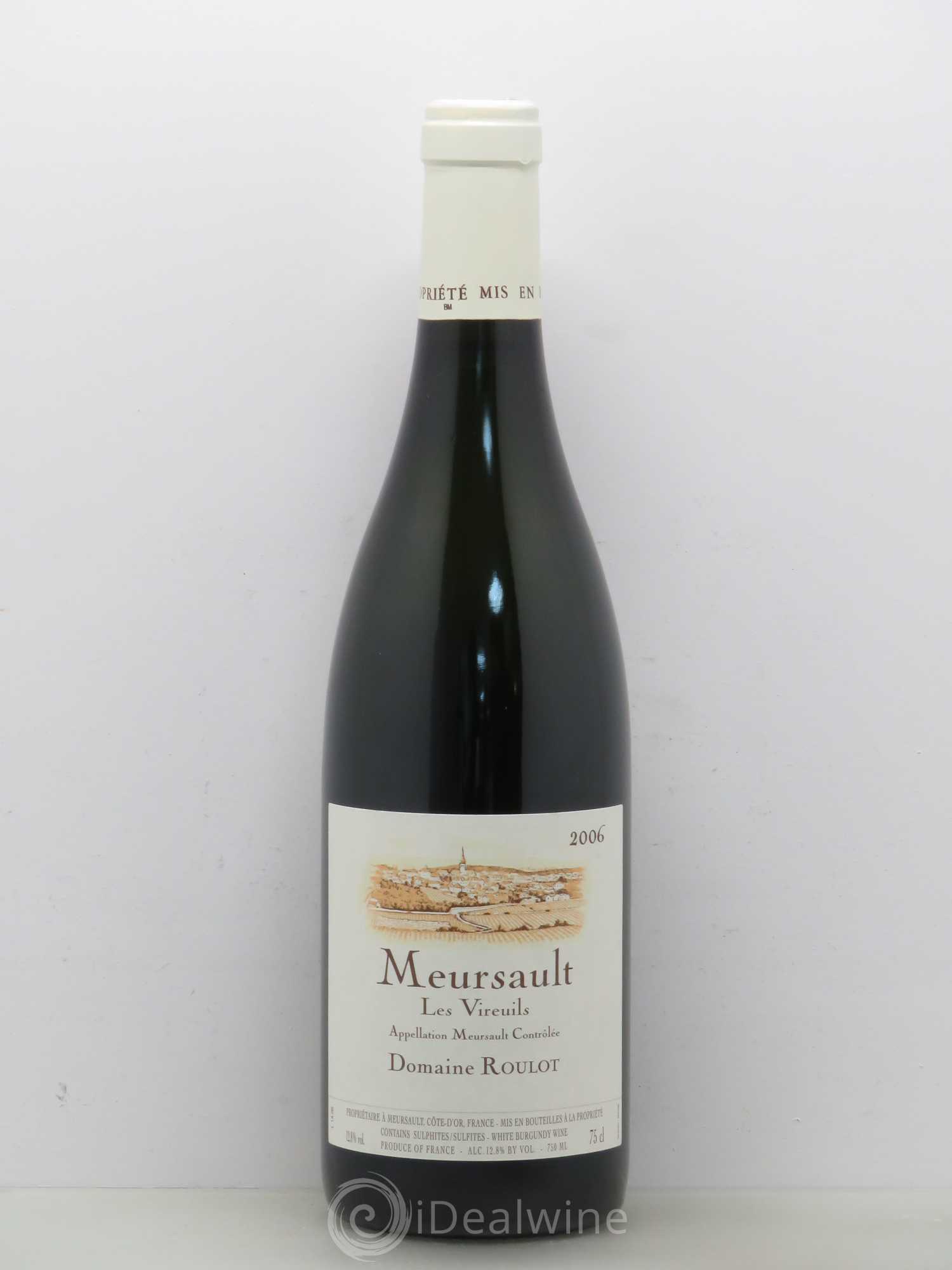 Meursault Les Vireuils Roulot (Domaine) 2006 - Lot de 1 bouteille - 0