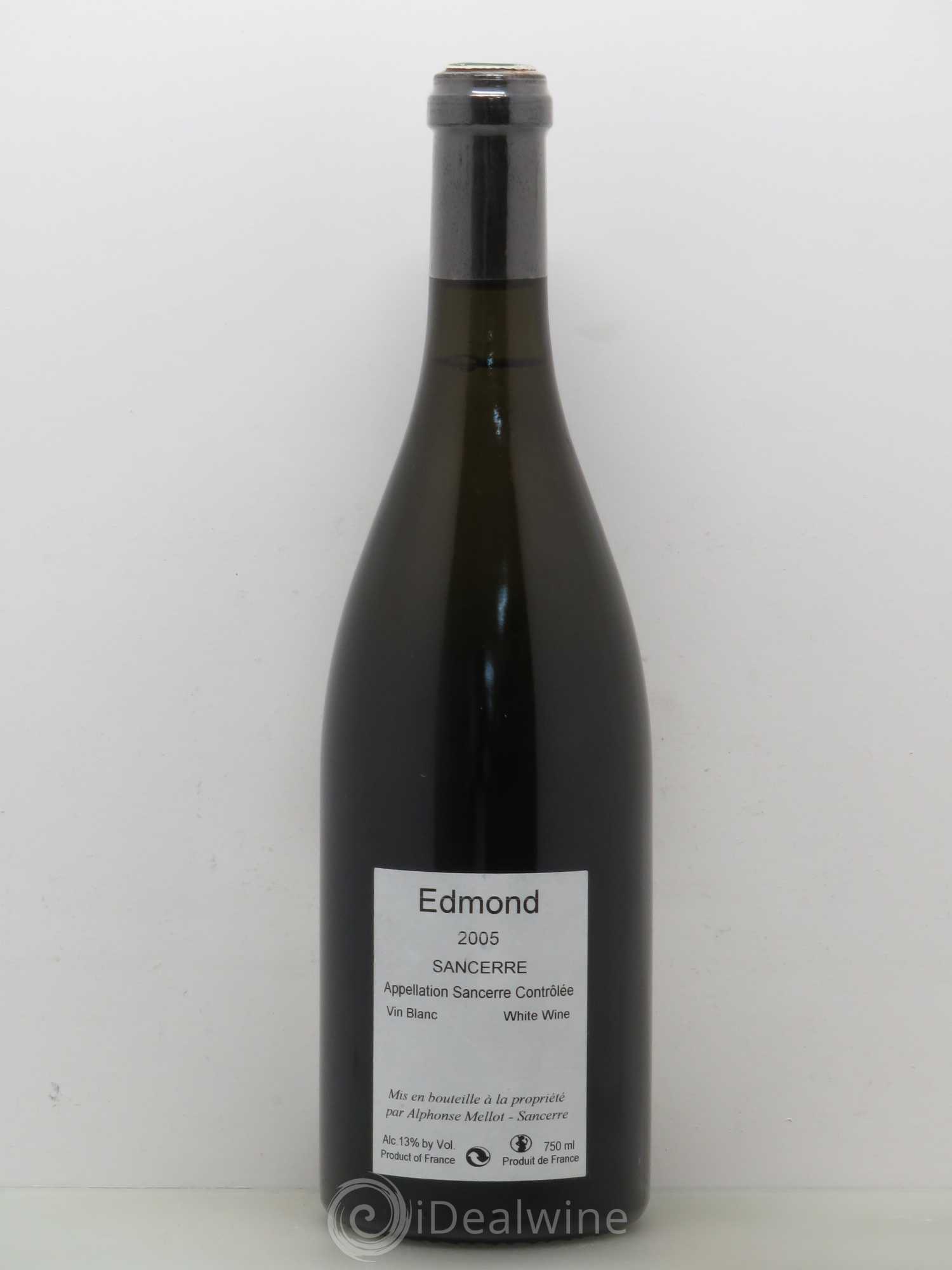 Sancerre Cuvée Edmond Alphonse Mellot 2005 - Lot de 1 bouteille - 1