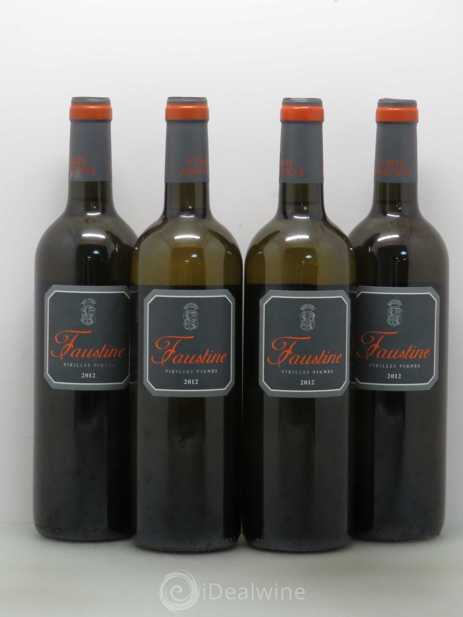 Vin de France Faustine Vieilles Vignes Comte Abbatucci (Domaine) 2012 - Lot de 4 bouteilles - 0