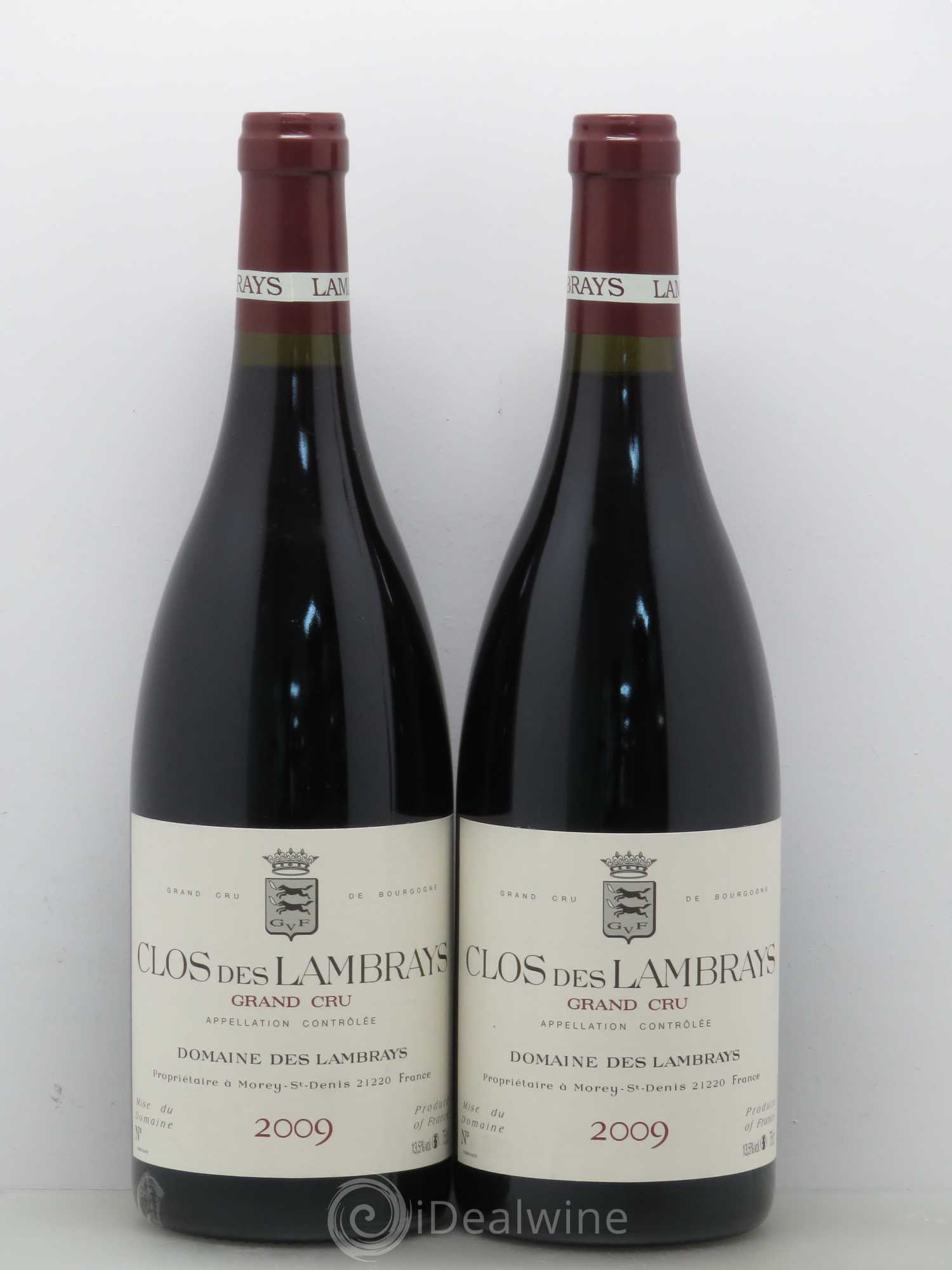 Clos des Lambrays Grand Cru Domaine des Lambrays 2009 - Lot de 2 bouteilles - 0