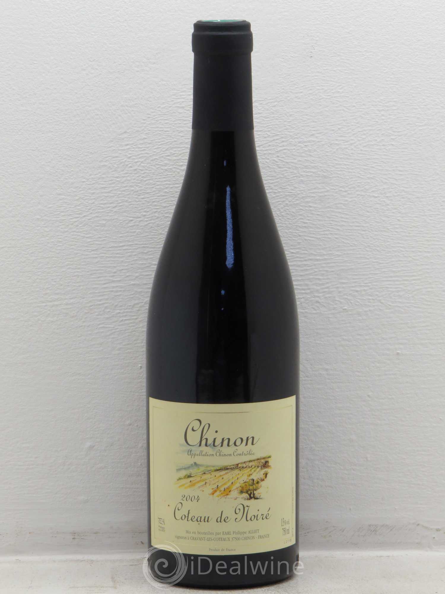Chinon Coteau de Noiré Philippe Alliet 2004 - Lot de 1 bouteille - 0
