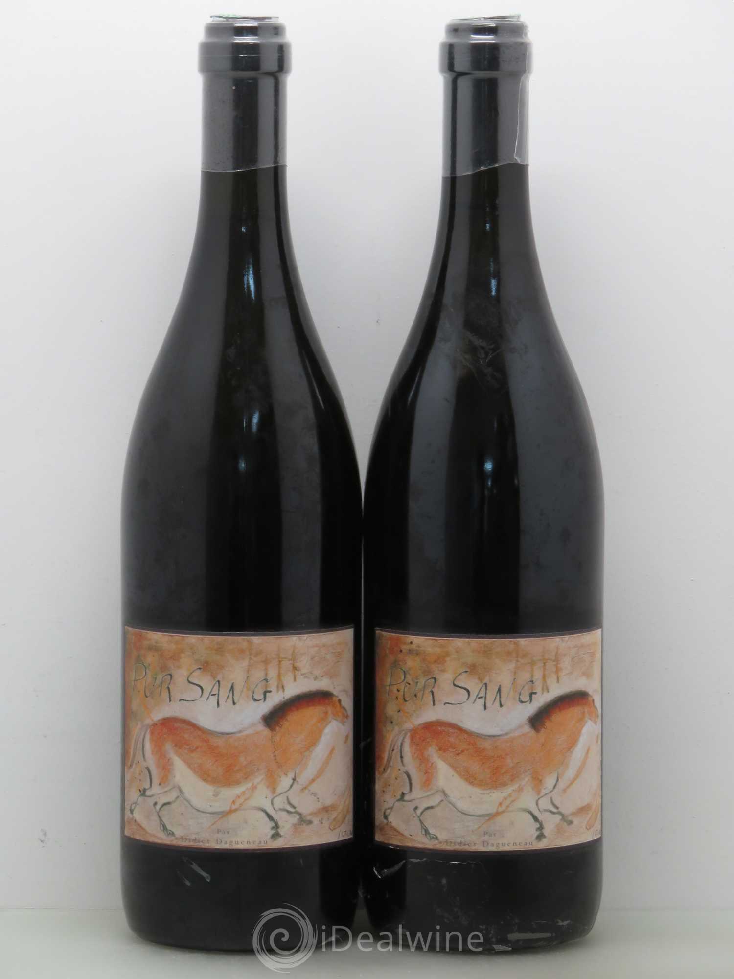Vin de France (anciennement Pouilly-Fumé) Pur Sang Dagueneau (Domaine Didier - Louis-Benjamin) 2007 - Lot de 2 bouteilles - 0