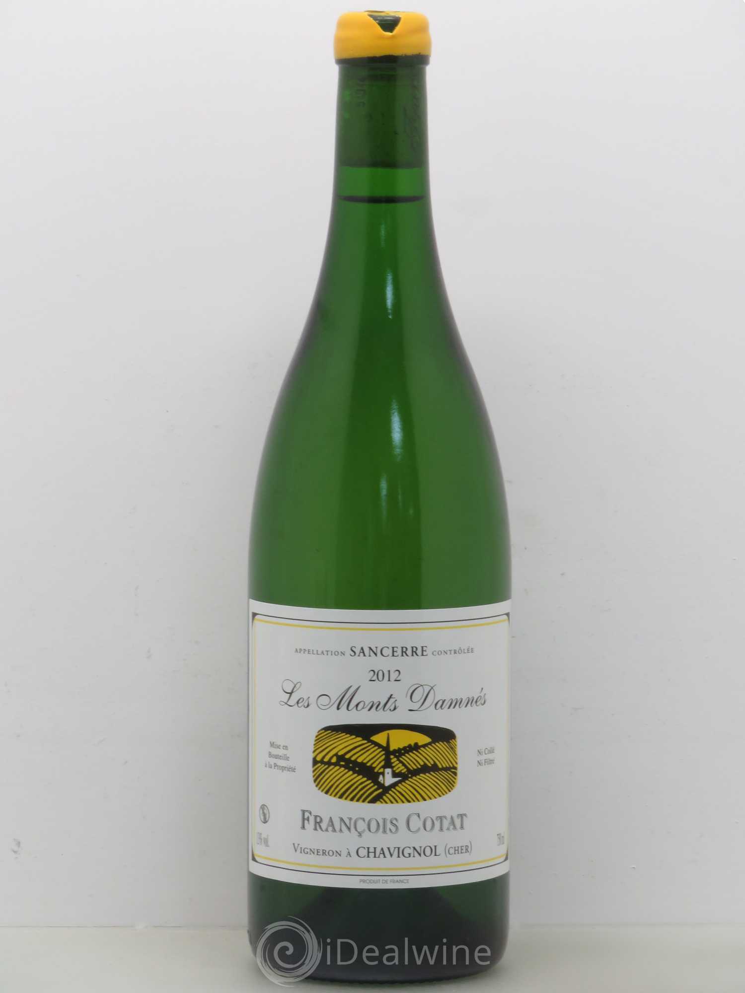 Sancerre Les Monts Damnés François Cotat 2012 - Posten von 1 Flasche - 0
