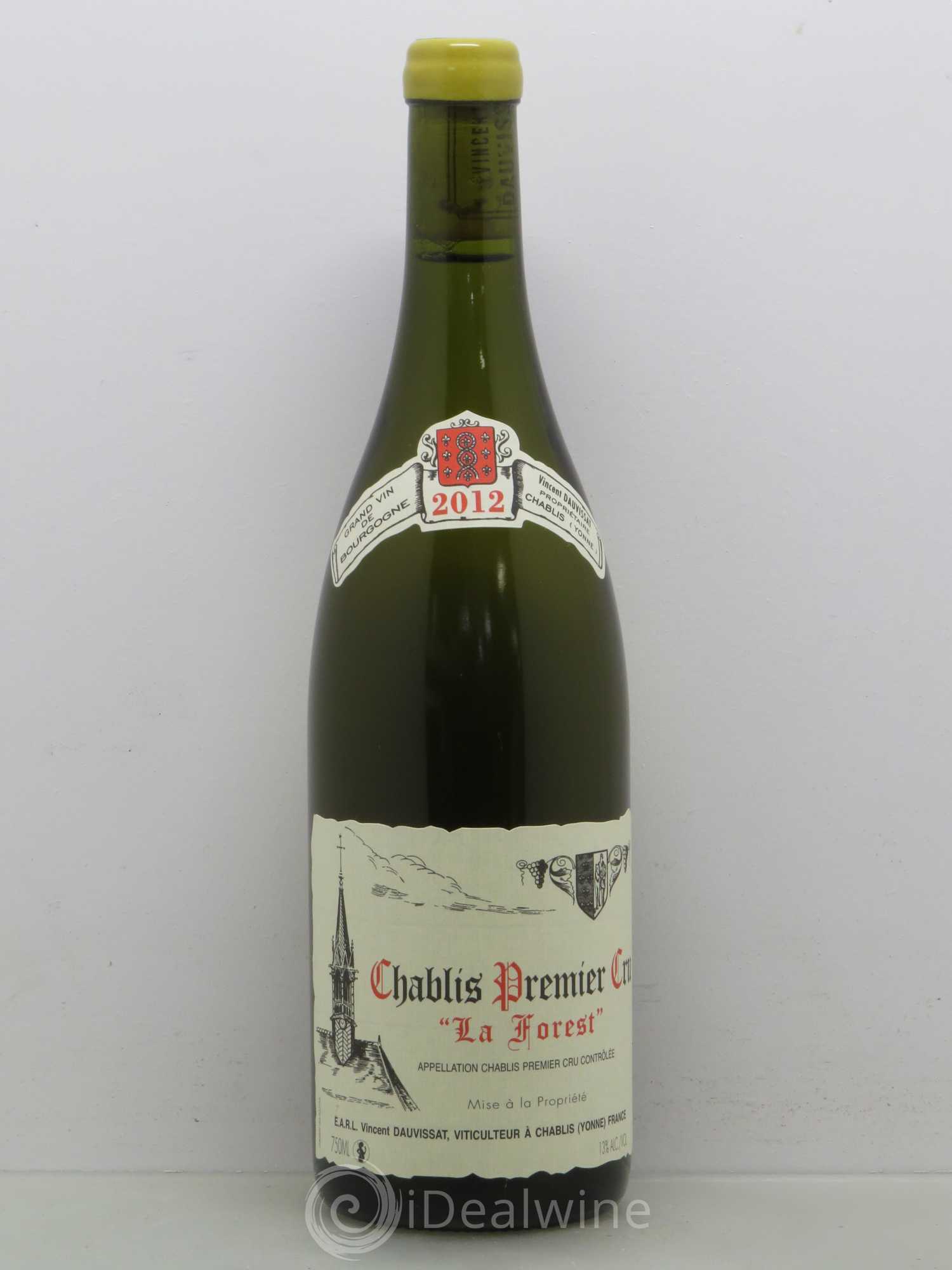 Chablis 1er Cru La Forest Vincent Dauvissat (Domaine) 2012 - Lot de 1 bouteille - 0