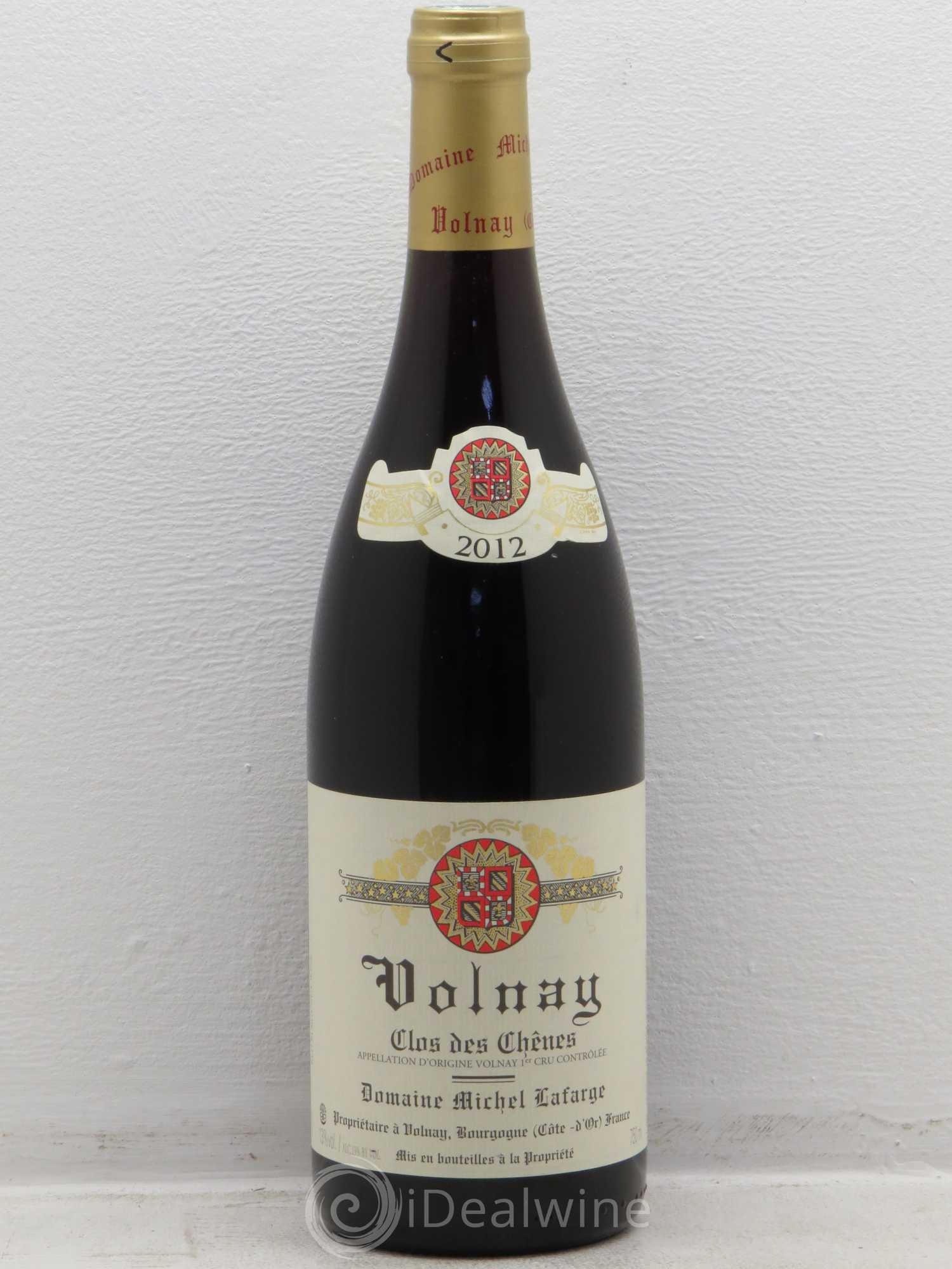 Volnay 1er Cru Clos des Chênes Lafarge (Domaine) 2012 - Lot de 1 bouteille - 0