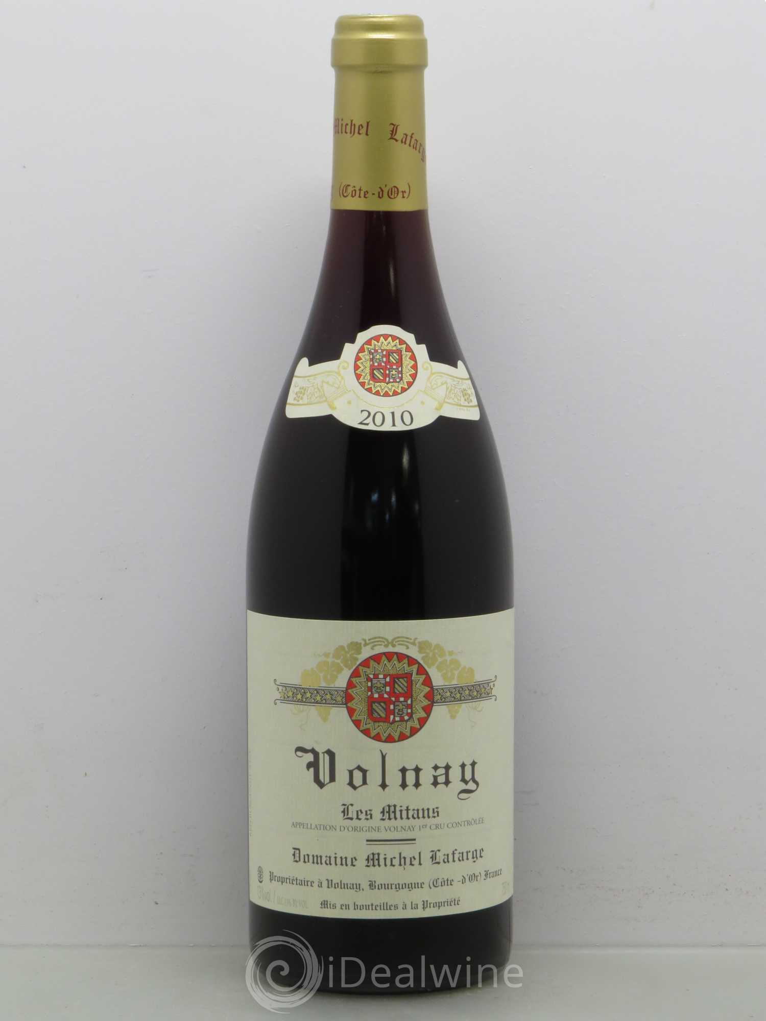Volnay 1er Cru Les Mitans Lafarge (Domaine) 2010 - Lot de 1 bouteille - 0