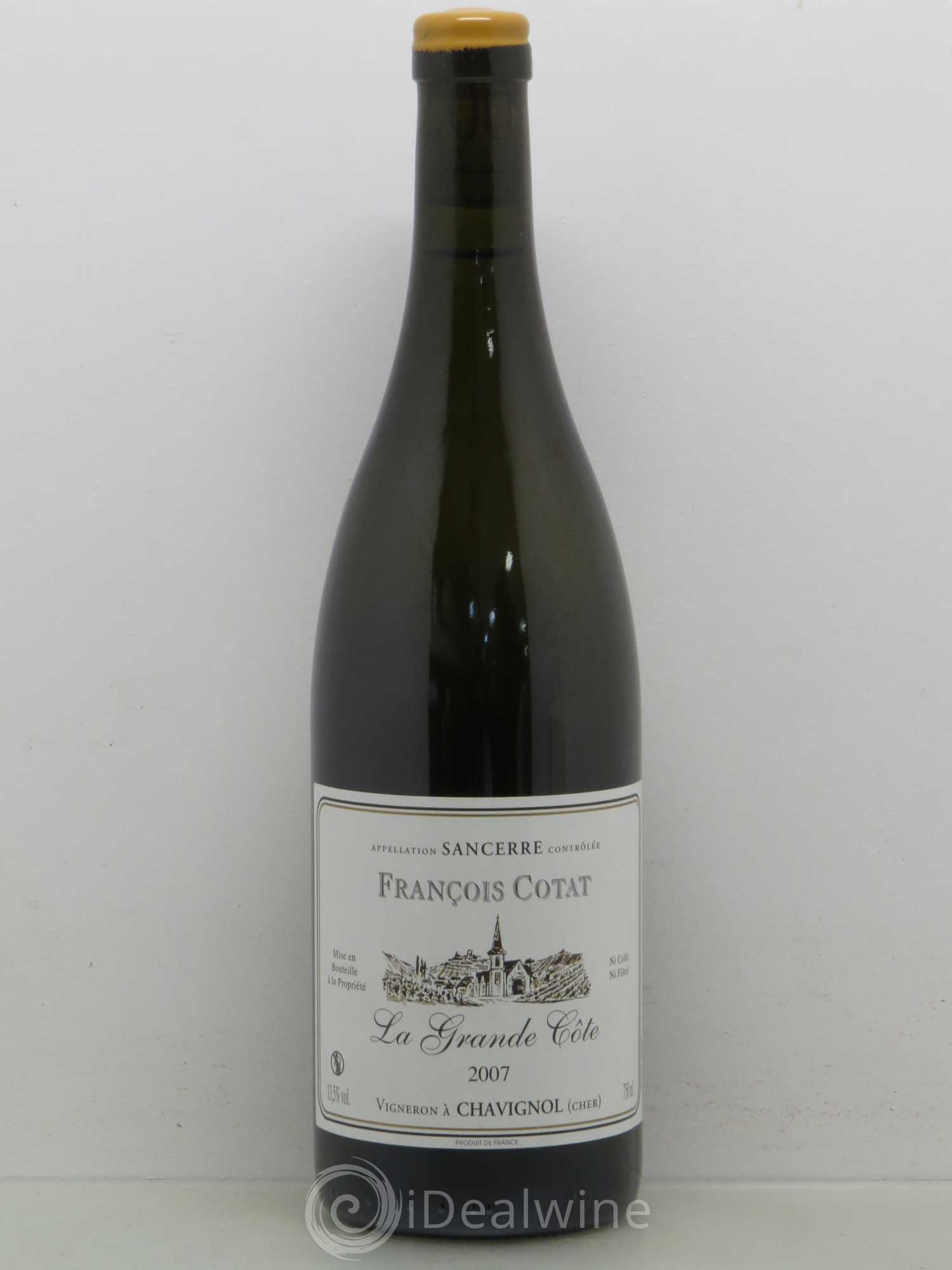 Sancerre La Grande Côte François Cotat 2007 - Lot de 1 bouteille - 0