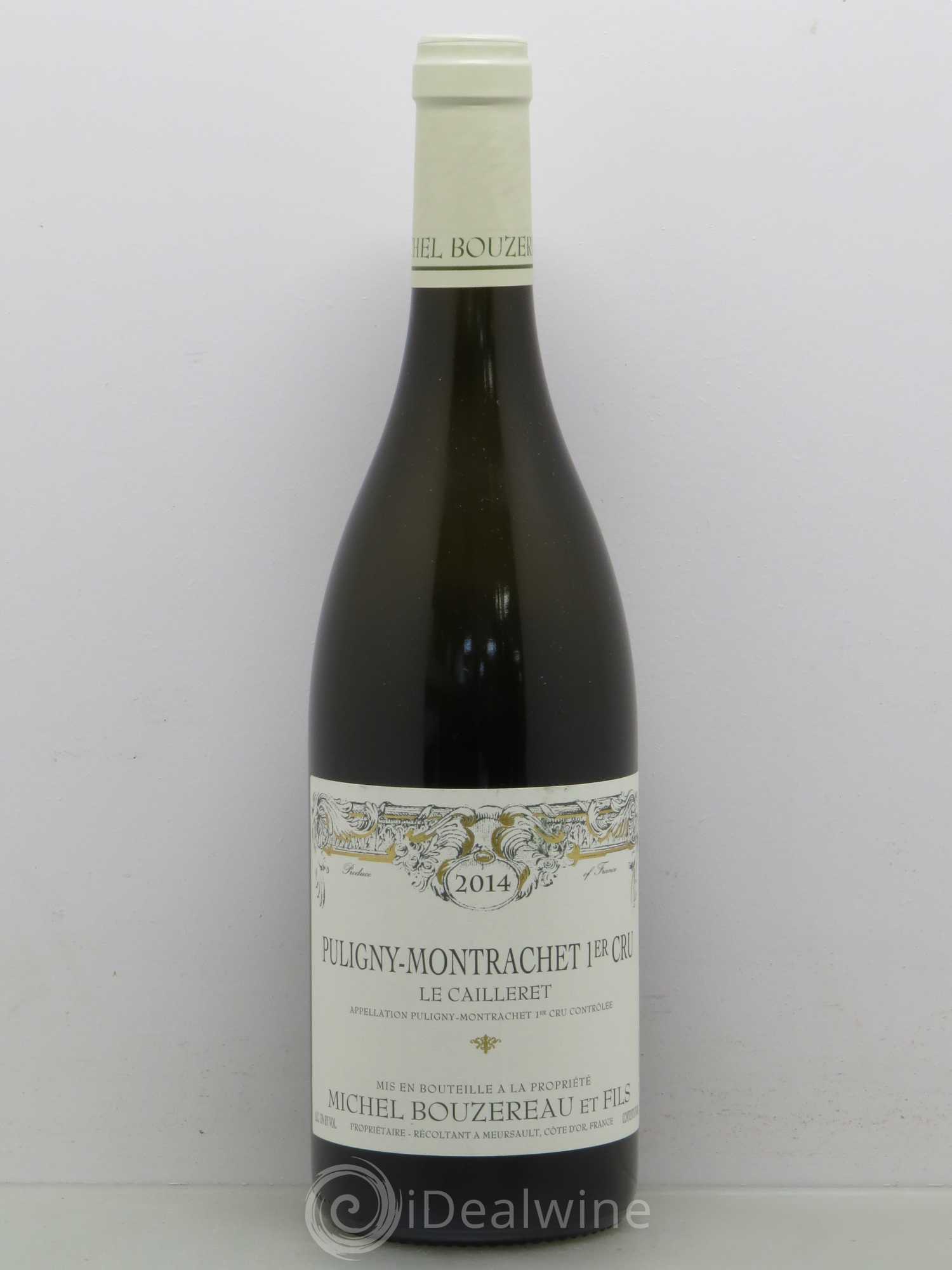 Puligny-Montrachet 1er Cru Le Cailleret Michel Bouzereau et Fils (Domaine) 2014 - Lot de 1 bouteille - 0