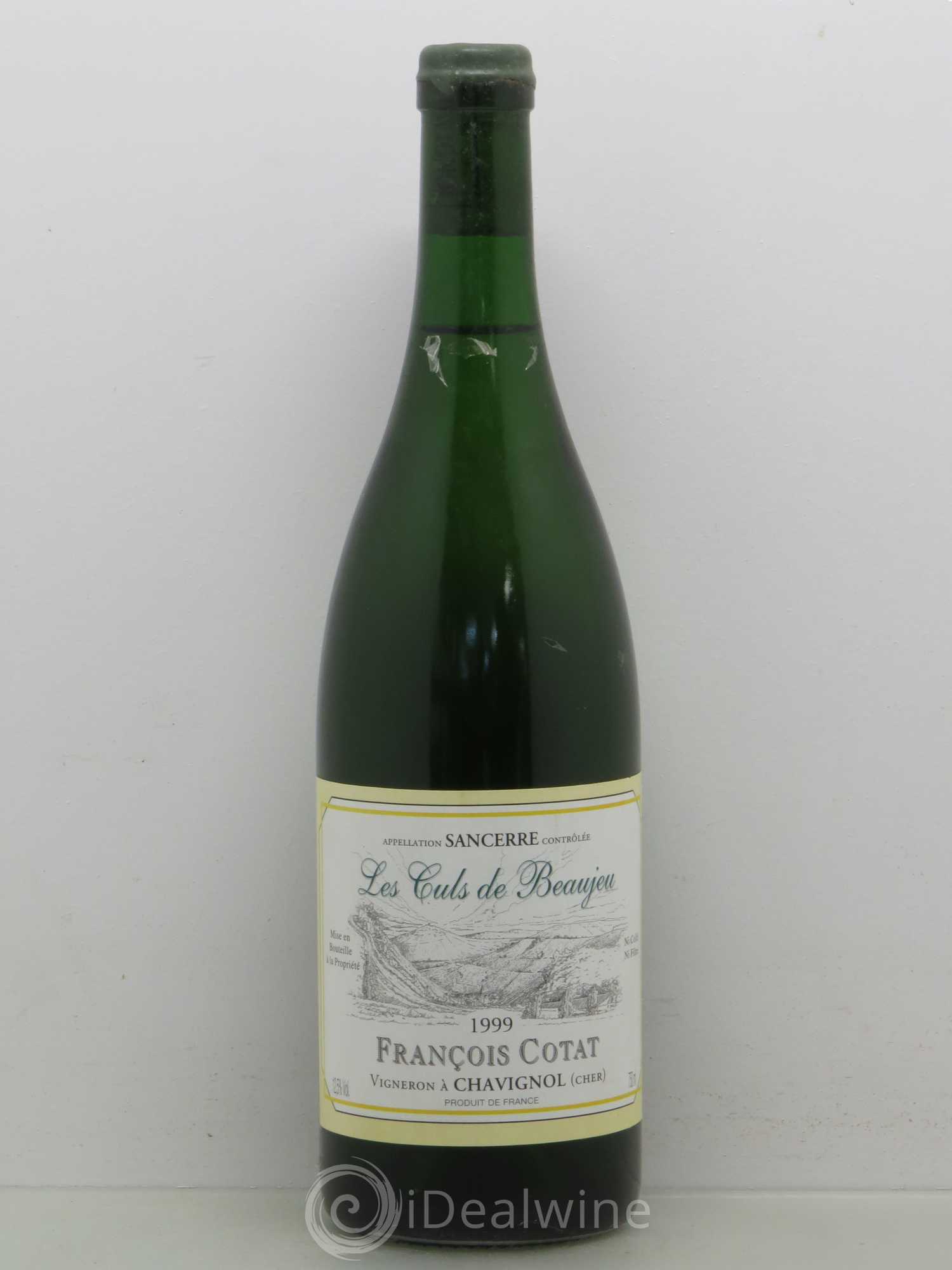 Sancerre Les Culs de Beaujeu François Cotat 1999 - Lot de 1 bouteille - 0