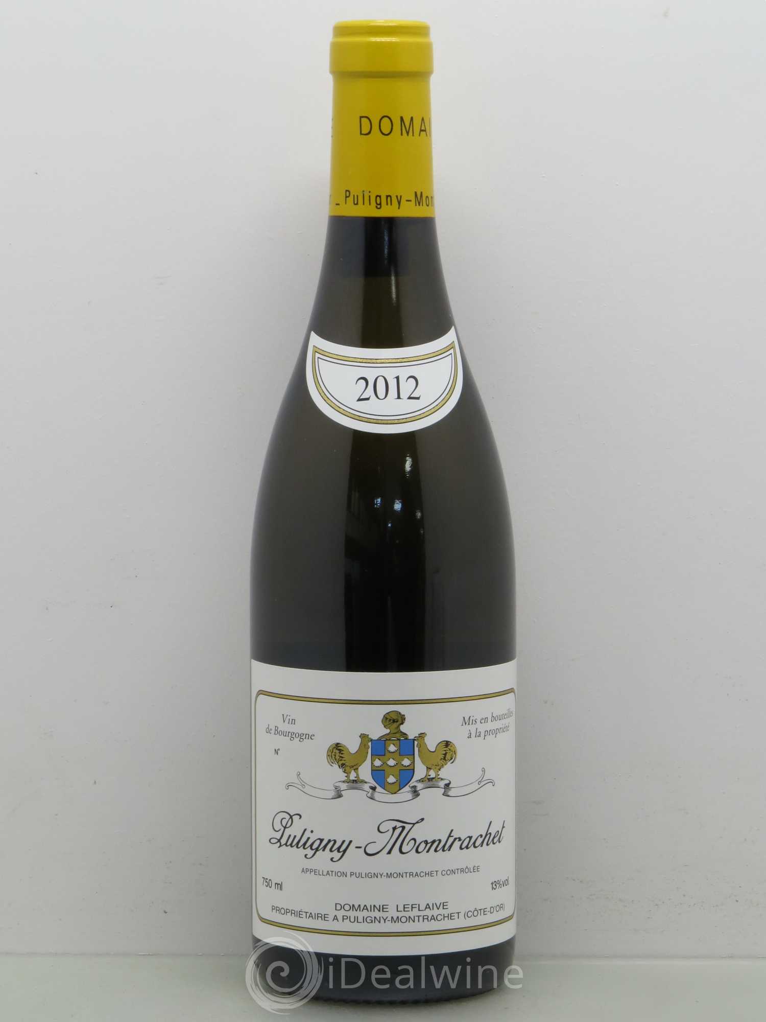 Puligny-Montrachet Leflaive (Domaine) 2012 - Lot de 1 bouteille - 0