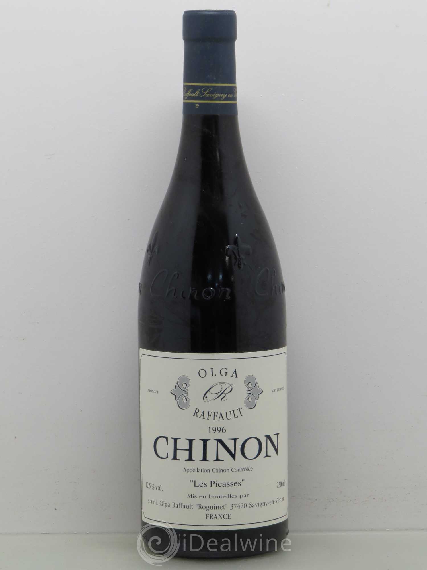 Chinon Les Picasses Olga Raffault 1996 - Lot de 1 bouteille - 0