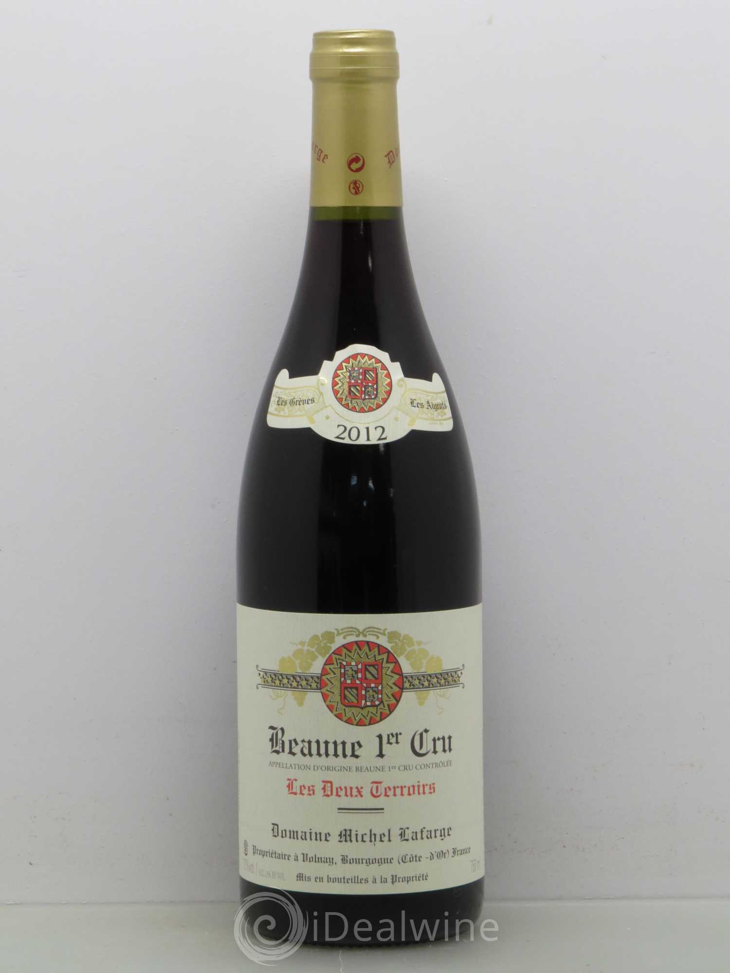 Beaune 1er Cru Les 2 Terroirs Lafarge 2012 - Posten von 1 Flasche - 0