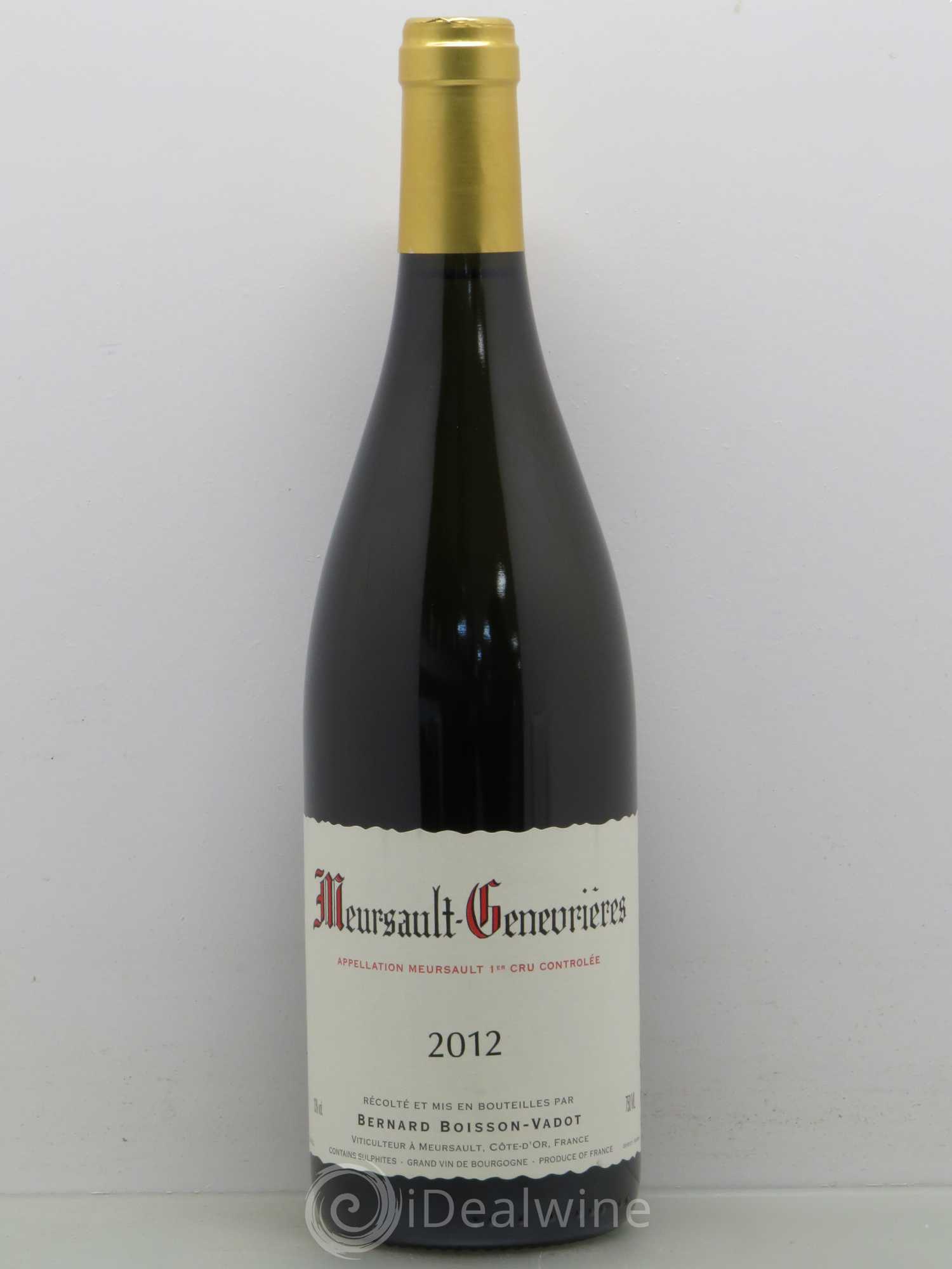 Meursault 1er Cru 2012 - Posten von 1 Flasche - 0