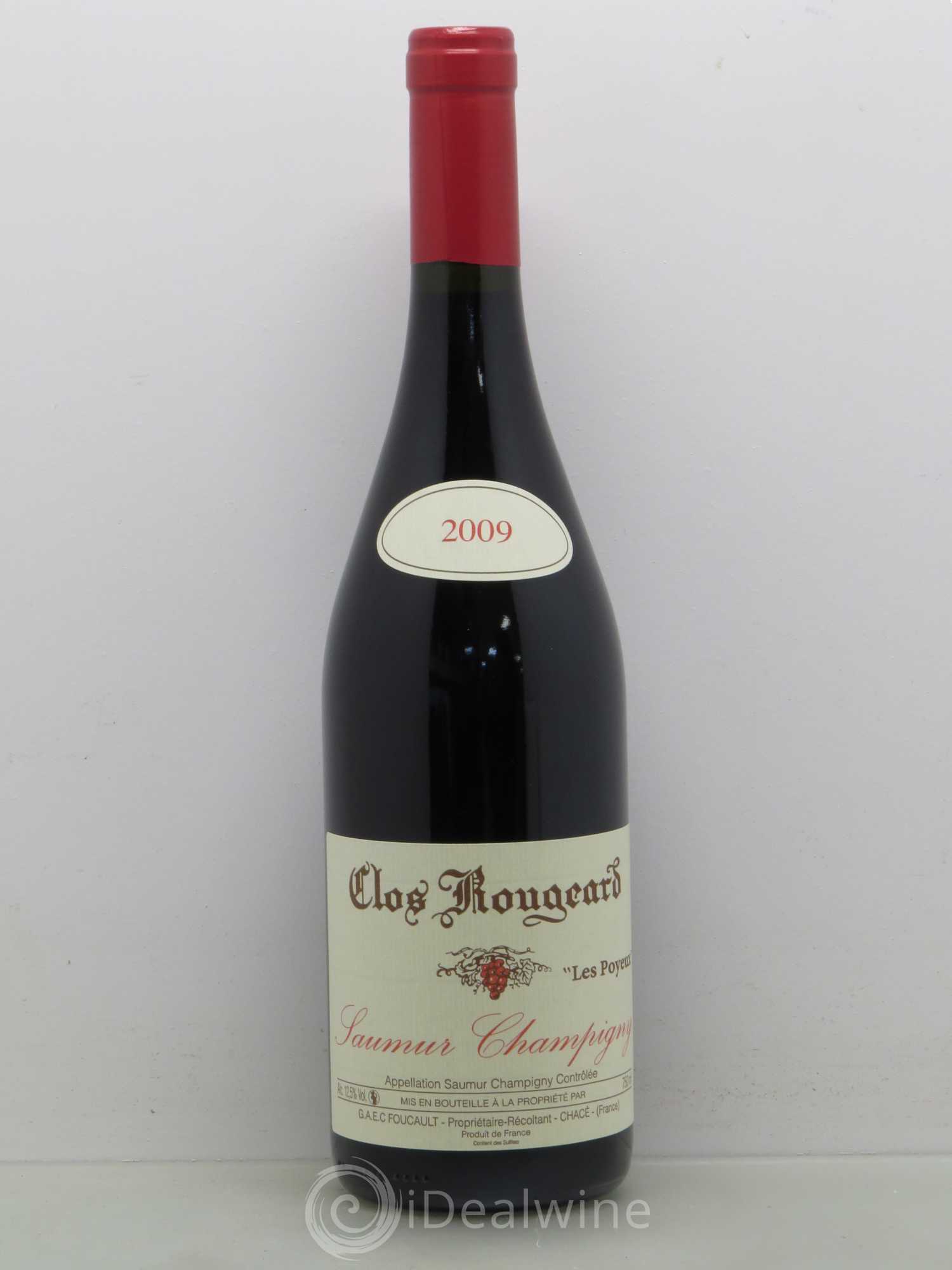 Saumur-Champigny Les Poyeux Clos Rougeard 2009 - Lot de 1 bouteille - 0