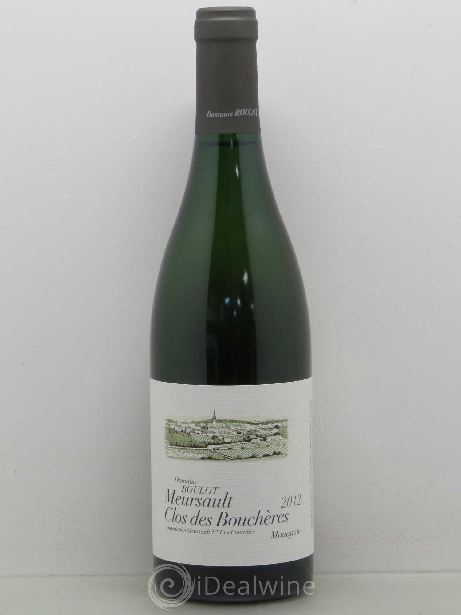 Meursault 1er Cru Clos des Bouchères Roulot (Domaine) 2012 - Lot de 1 bouteille - 0