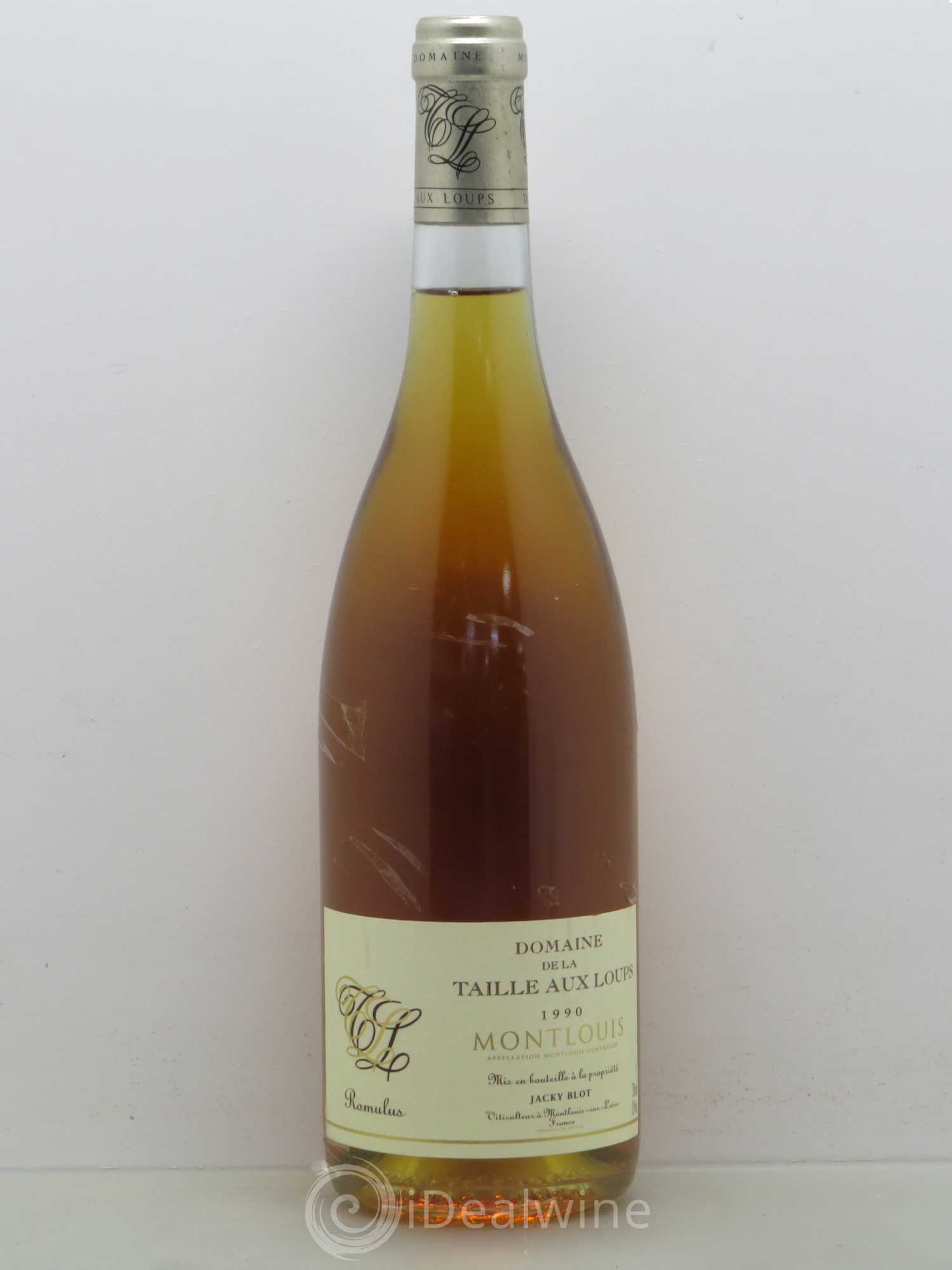 Montlouis-sur-Loire Romulus La Taille aux Loups - Jacky Blot 1990 - Lotto di 1 bottiglia - 0