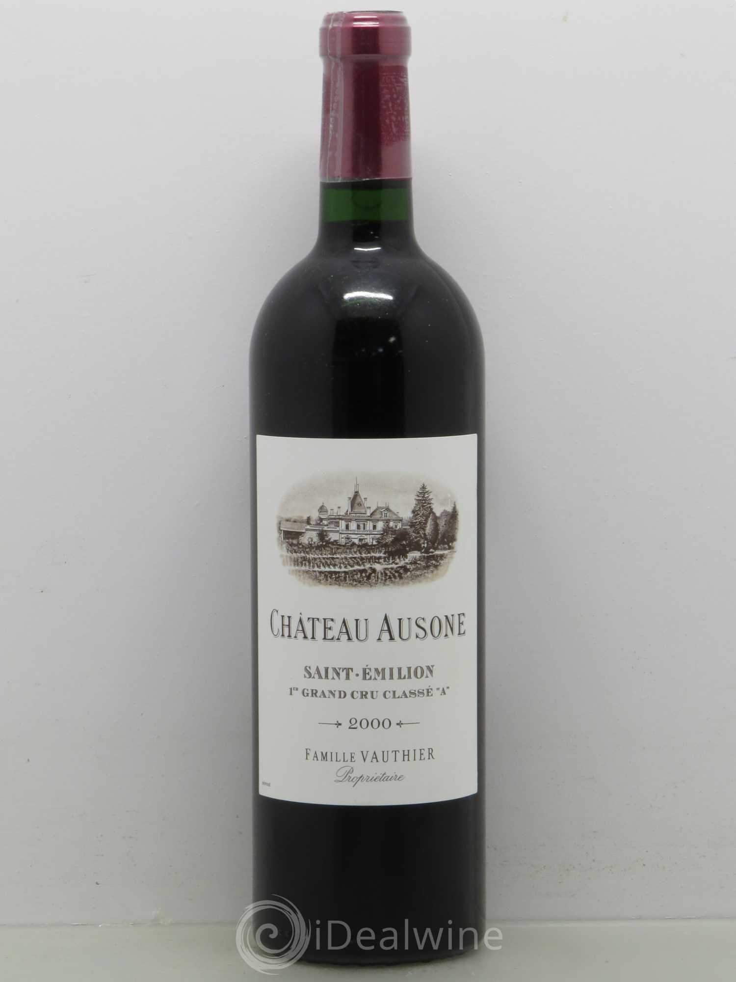 Château Ausone 1er Grand Cru Classé A 2000 - Lot de 1 bouteille - 0