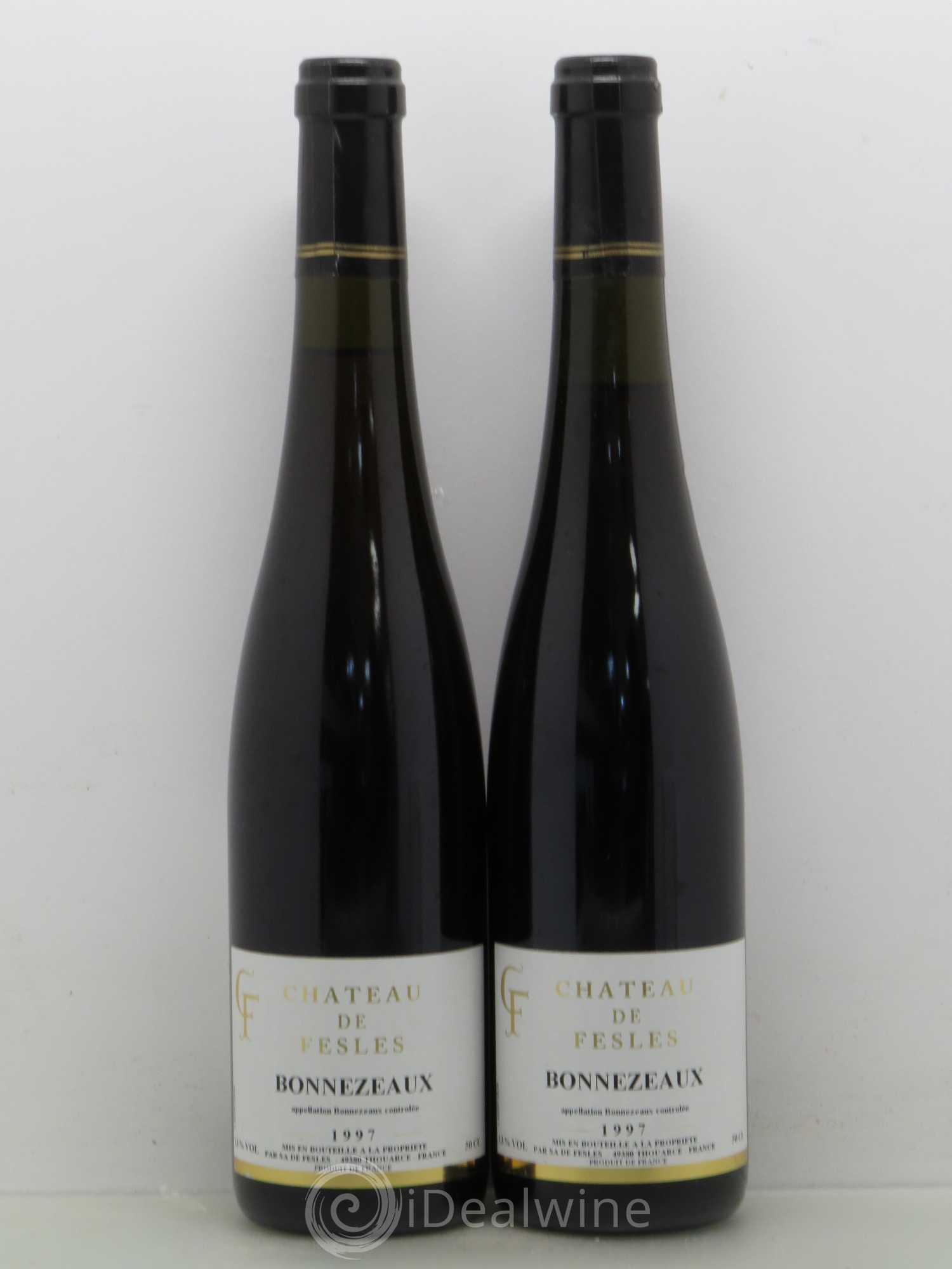 Bonnezeaux Château de Fesles 50cl 1997 - Lotto di 2 bottiglie - 0