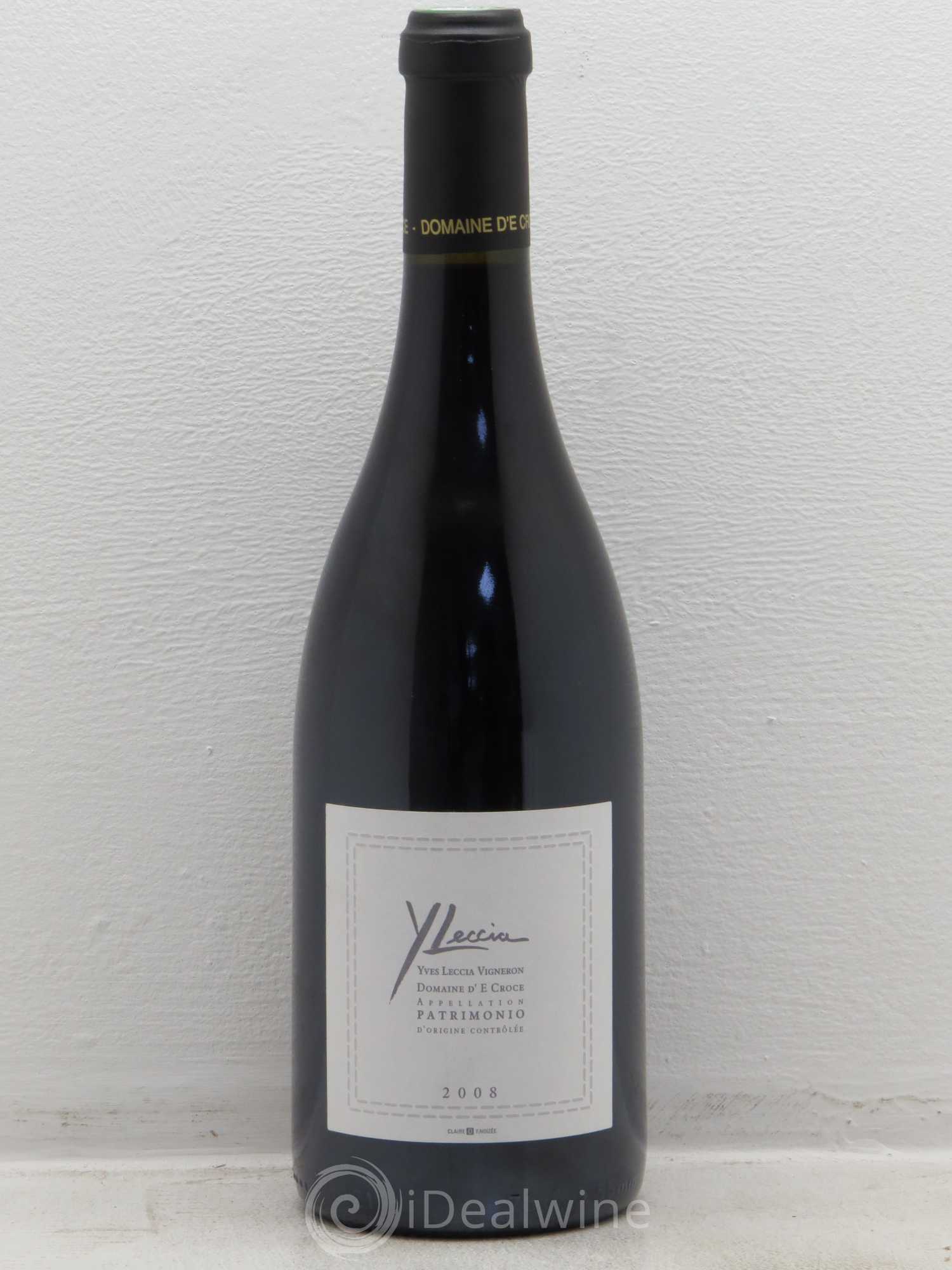 Patrimonio Yves Leccia 2008 - Lot de 1 bouteille - 0