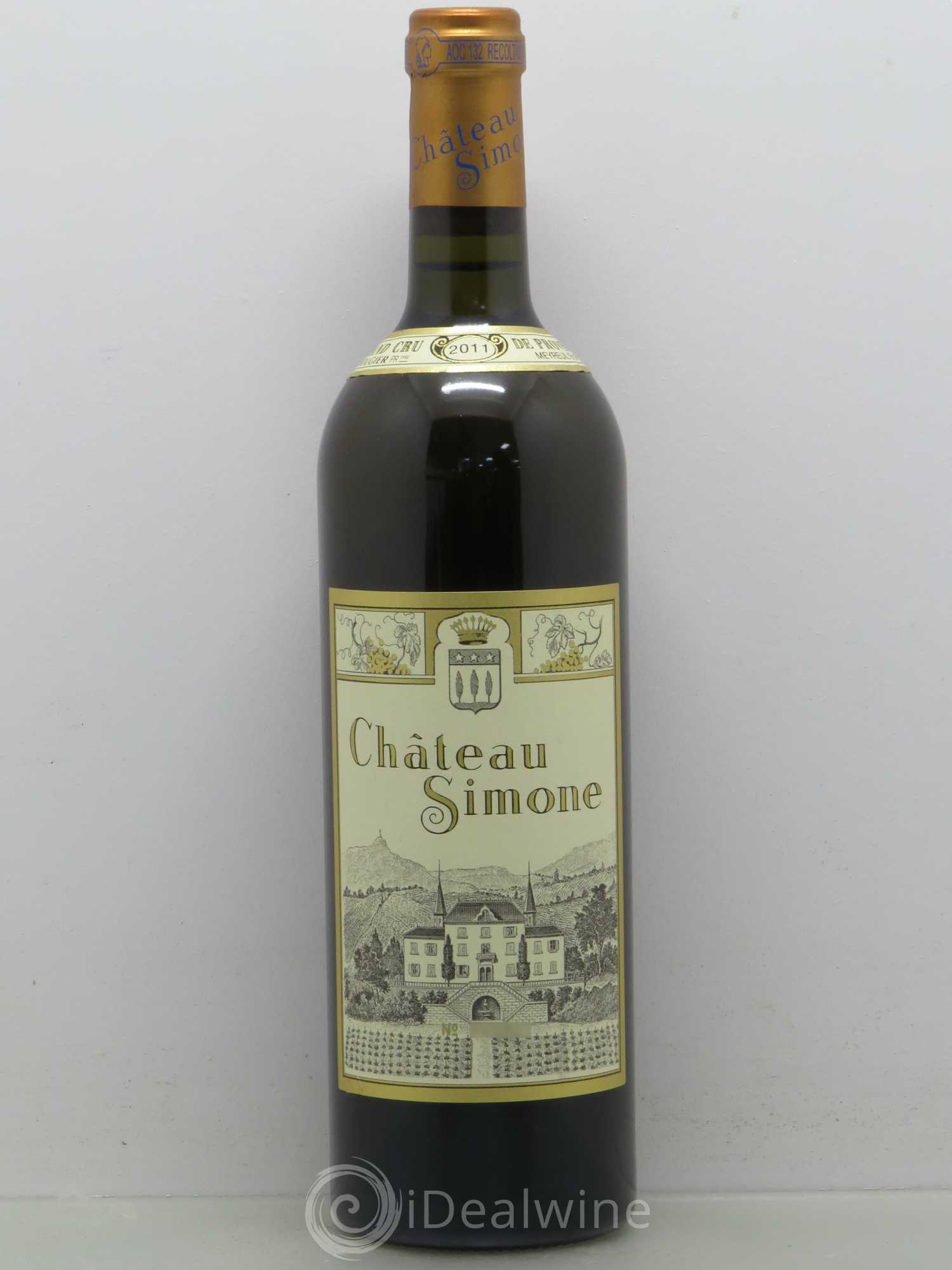 Palette Château Simone Famille Rougier 2011 - Lot de 1 bouteille - 0