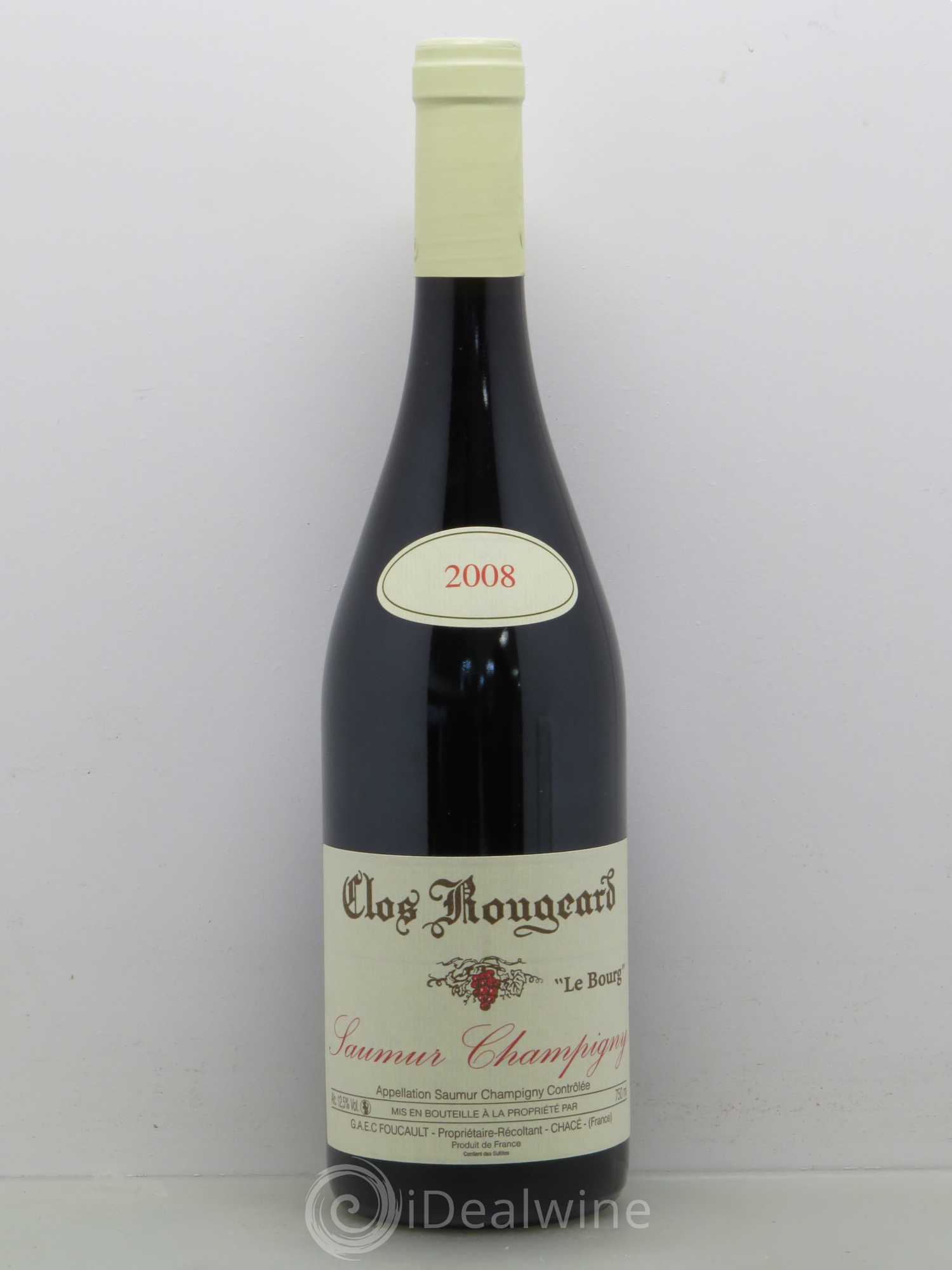 Saumur-Champigny Le Bourg Clos Rougeard 2008 - Lot de 1 bouteille - 0