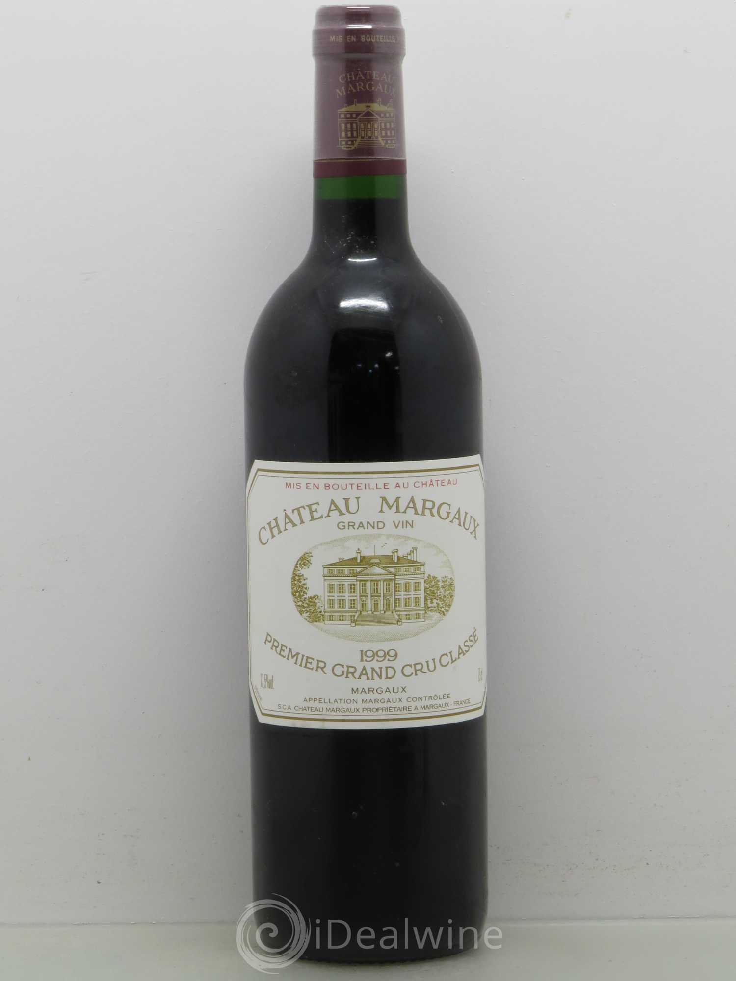 Château Margaux 1er Grand Cru Classé 1999 - Lot de 1 bouteille - 0