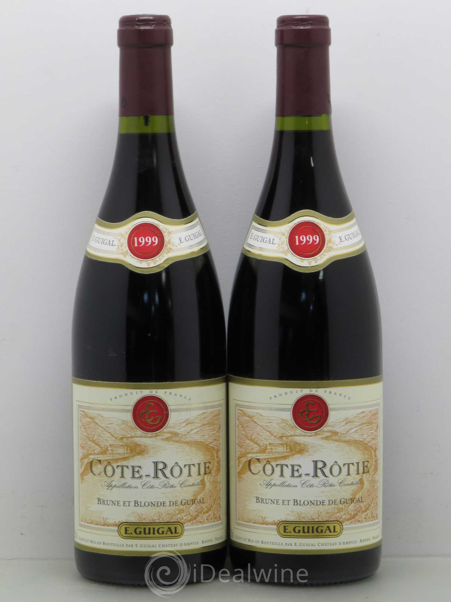 Côte-Rôtie Guigal 1999 - Lot de 2 bouteilles - 0