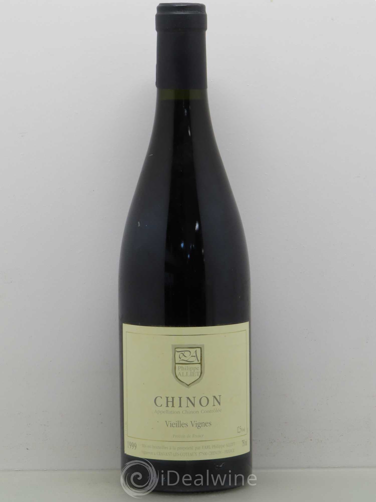 Chinon Vieilles Vignes Philippe Alliet 1999 - Lot de 1 bouteille - 0
