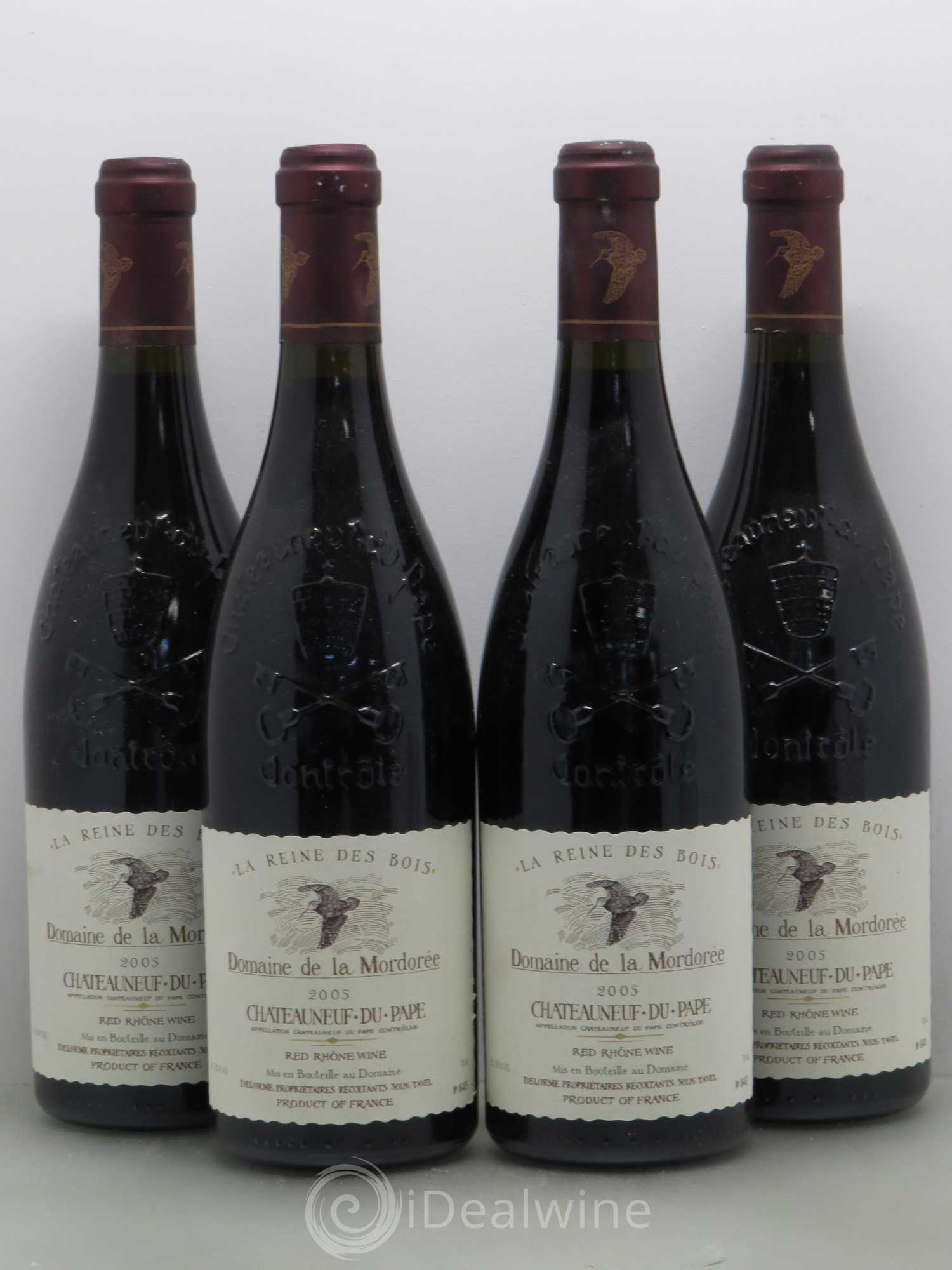 Châteauneuf-du-Pape Domaine de La Mordorée (Domaine de) 2005 - Lot de 4 bouteilles - 0