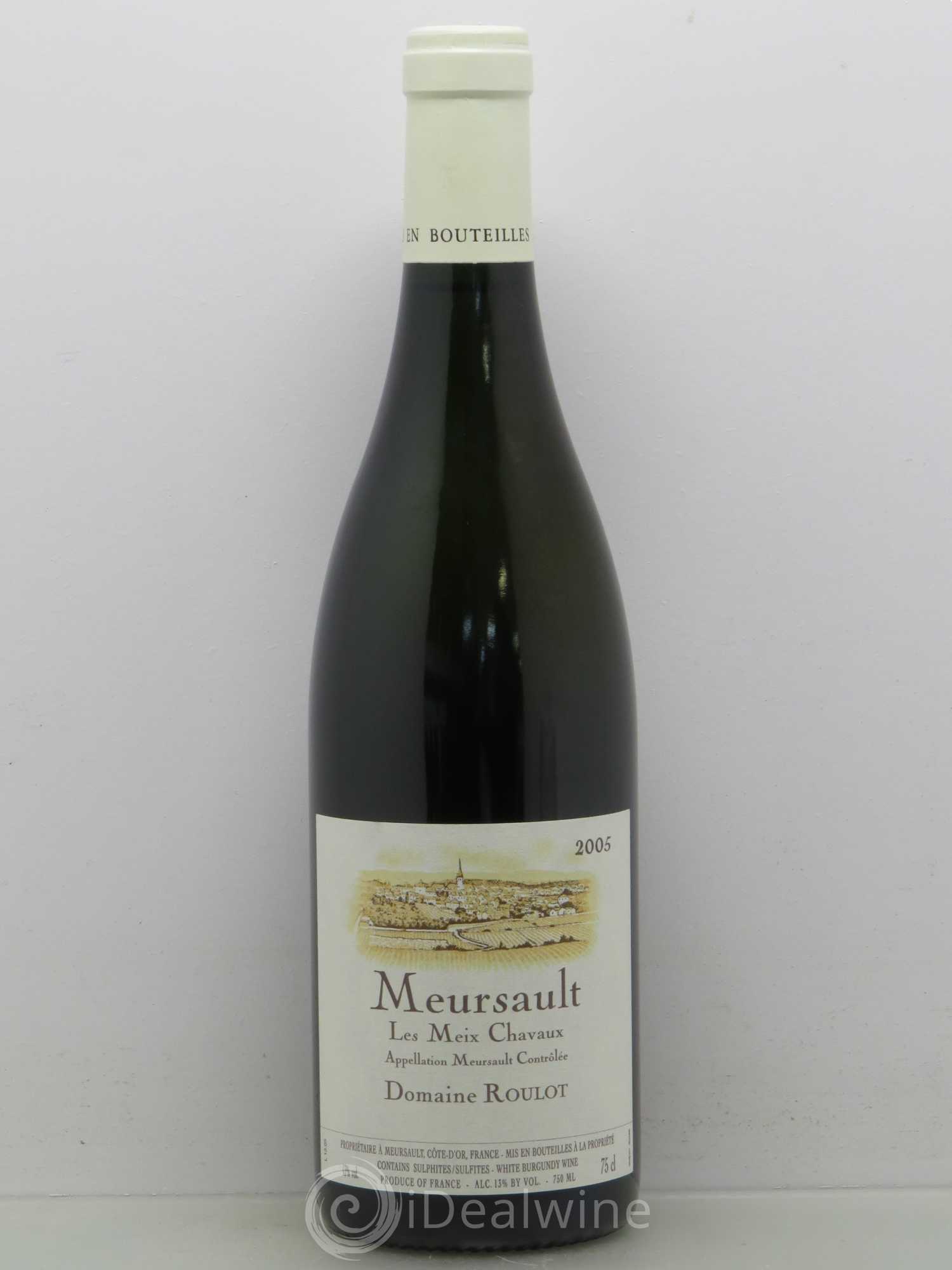 Meursault Meix Chavaux Roulot (Domaine) 2005 - Lot de 1 bouteille - 0