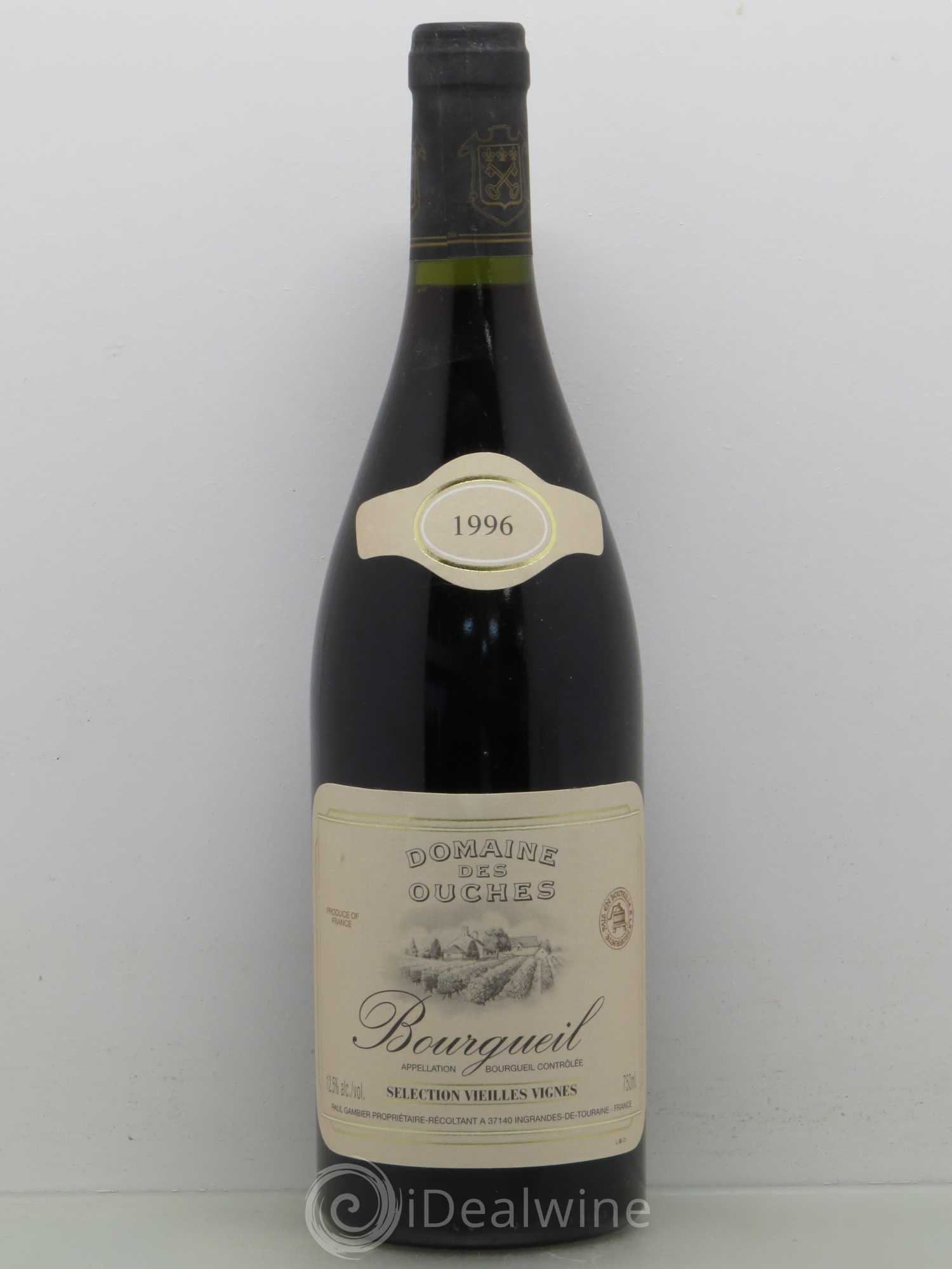 Bourgueil Vieilles Vignes Domaine des Ouches 1996 - Posten von 1 Flasche - 0