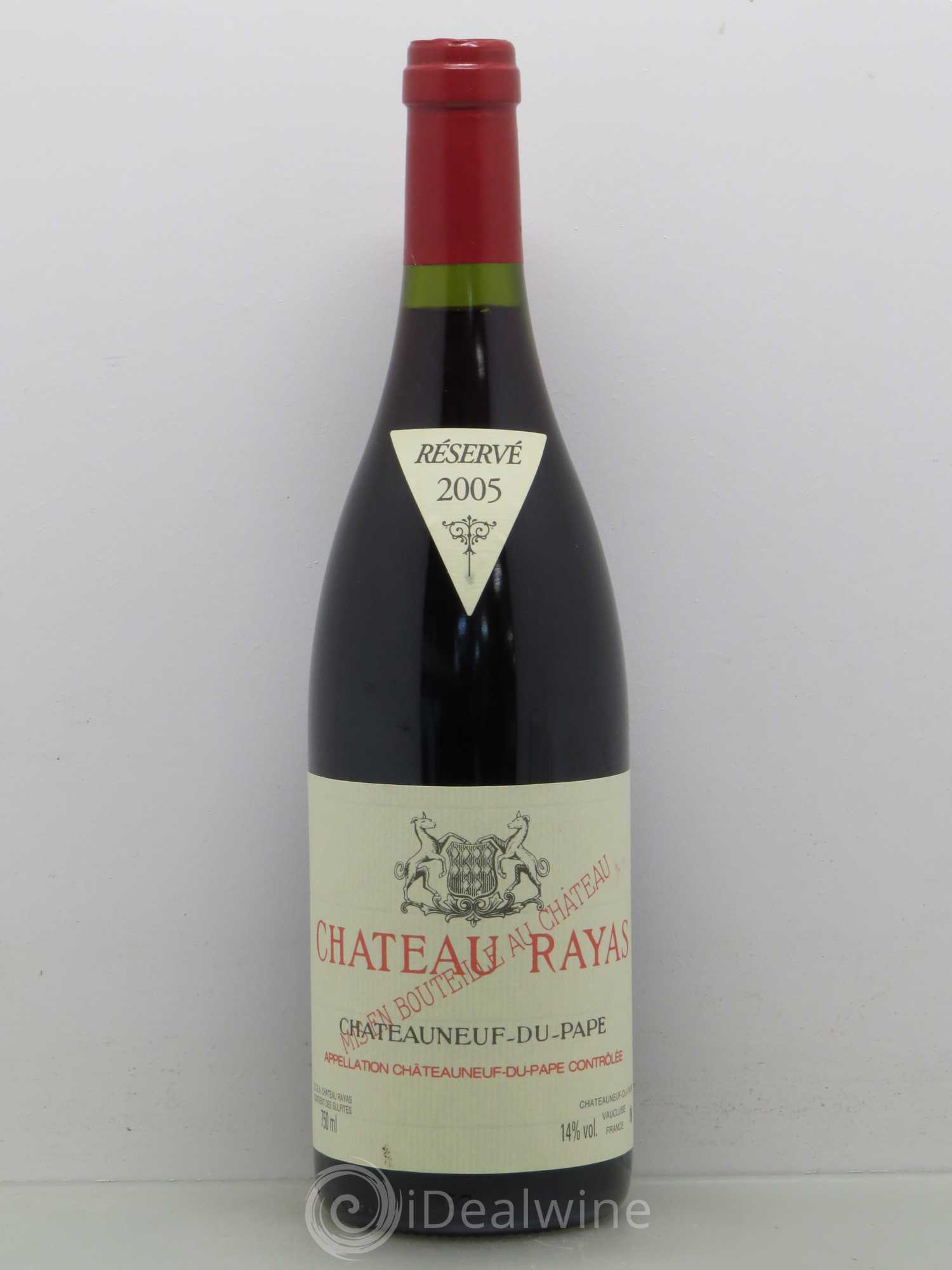 Châteauneuf-du-Pape Château Rayas Emmanuel Reynaud 2005 - Lot de 1 bouteille - 0
