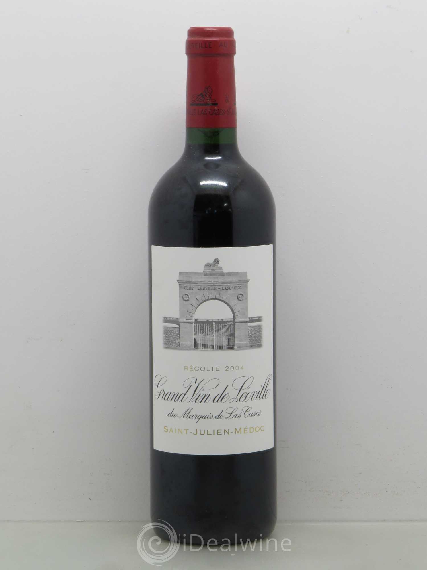 Château Léoville Las Cases 2ème Grand Cru Classé 2004 - Lot de 1 bouteille - 0
