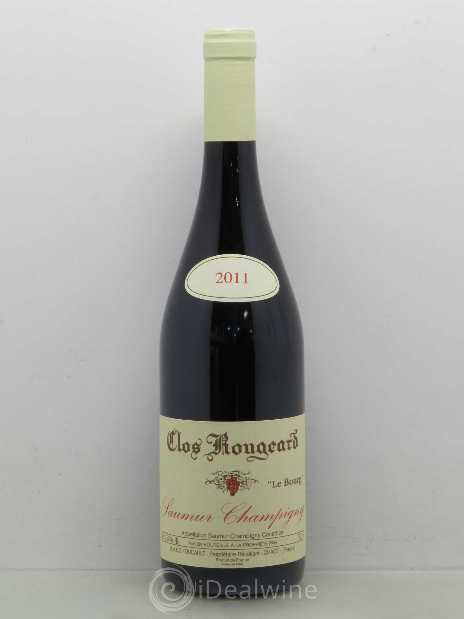 Saumur-Champigny Le Bourg Clos Rougeard 2011 - Lot de 1 bouteille - 0
