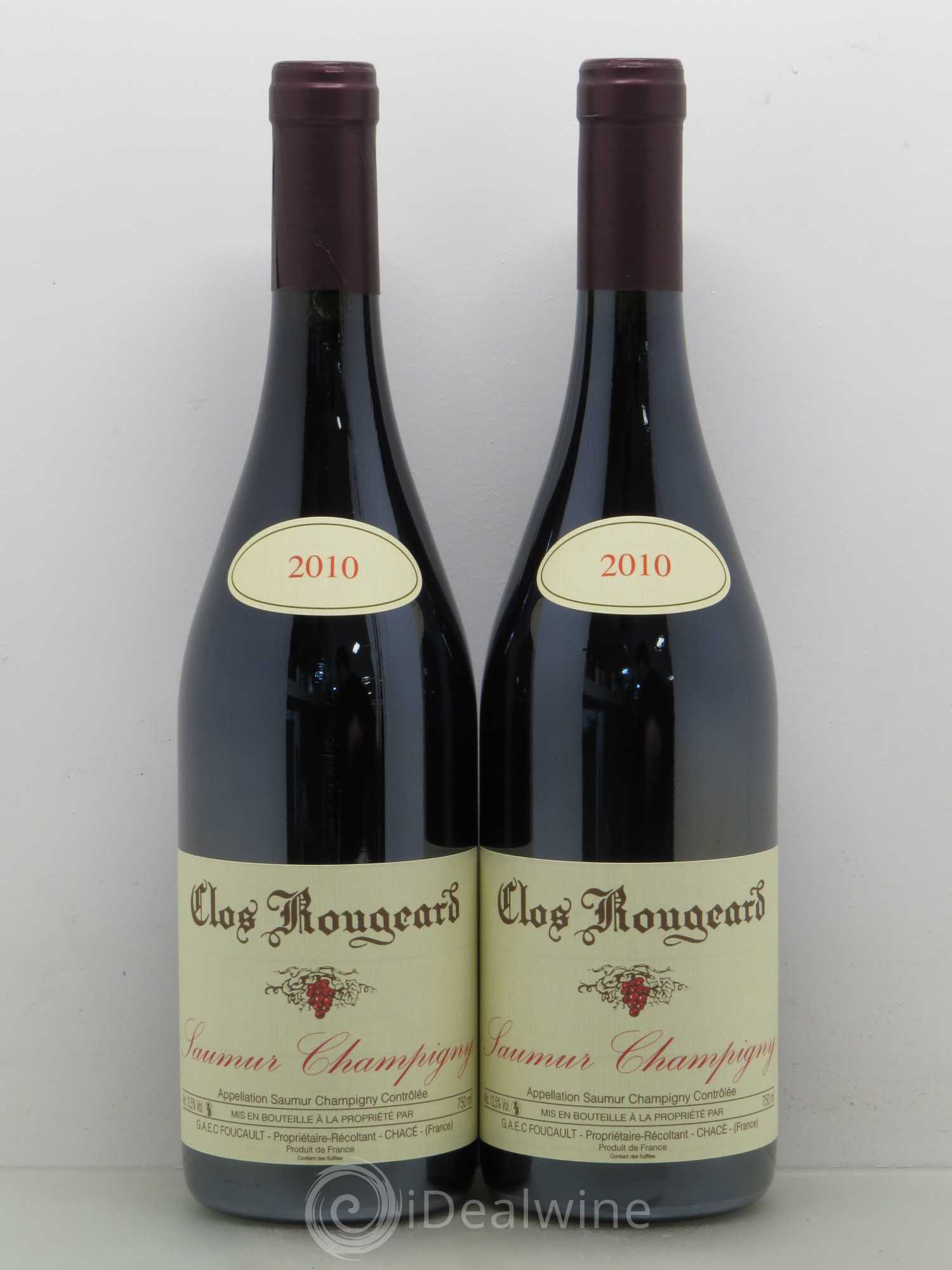 Saumur-Champigny Clos Rougeard 2010 - Lot de 2 bouteilles - 0