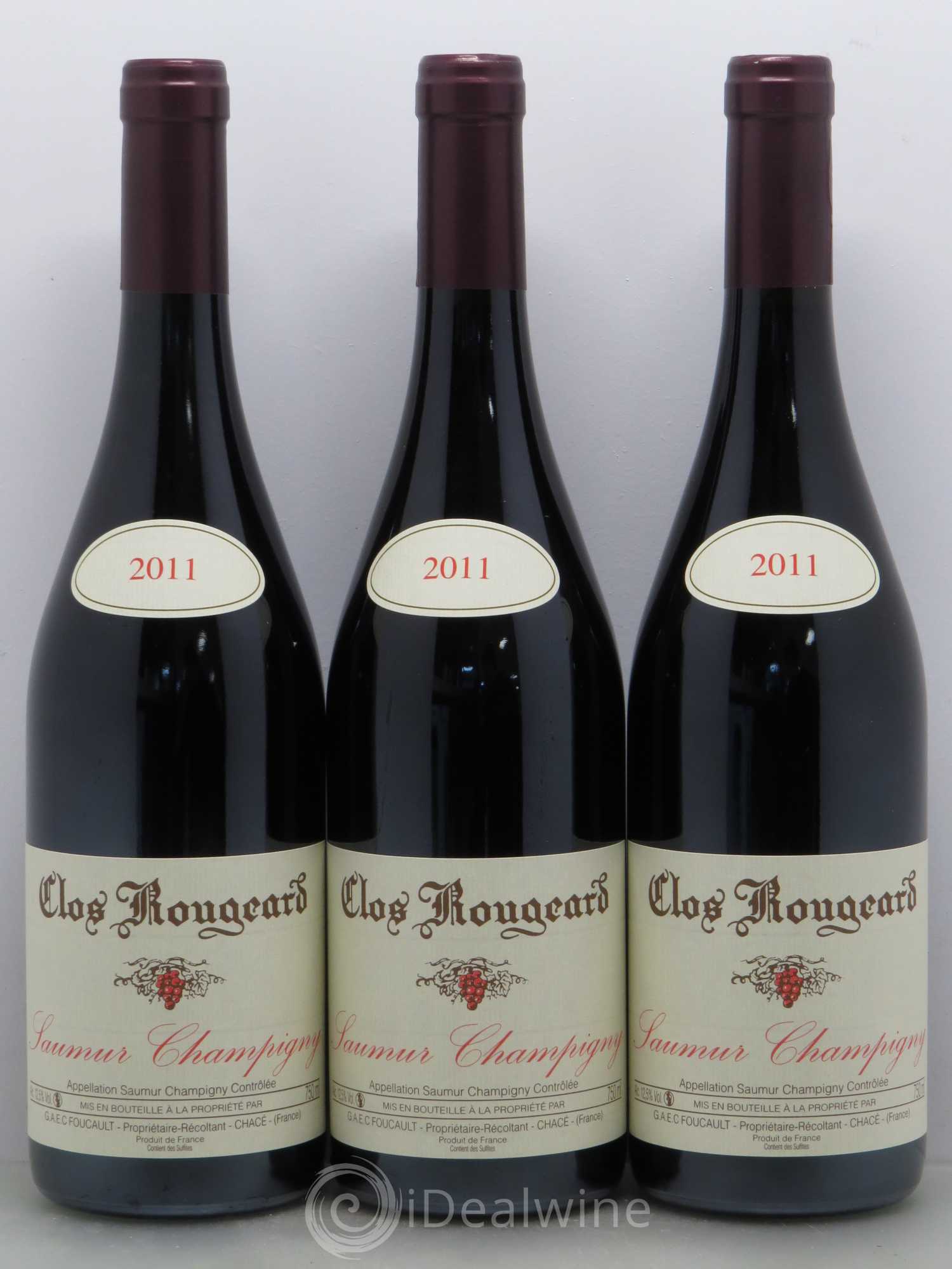 Saumur-Champigny Clos Rougeard 2011 - Posten von 3 Flaschen - 0