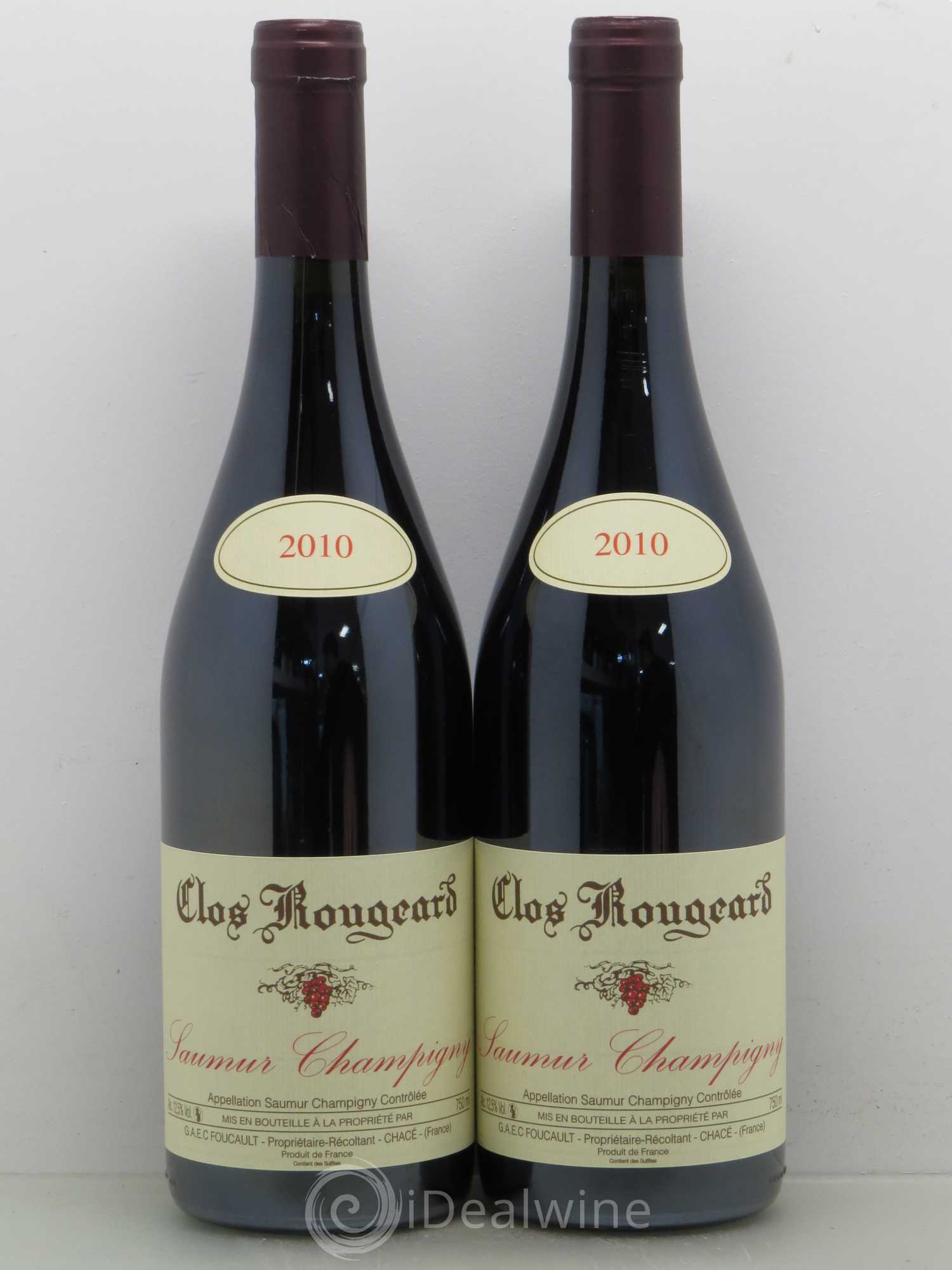Saumur-Champigny Clos Rougeard 2010 - Lot de 2 bouteilles - 0