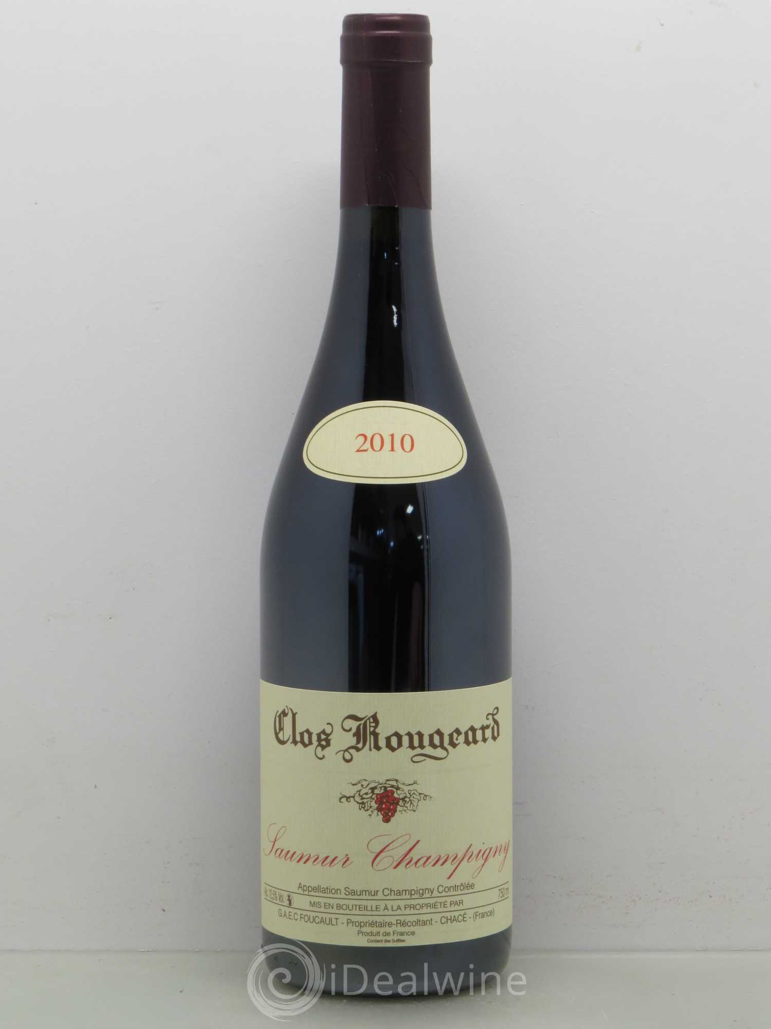 Saumur-Champigny Clos Rougeard 2010 - Lot de 1 bouteille - 0