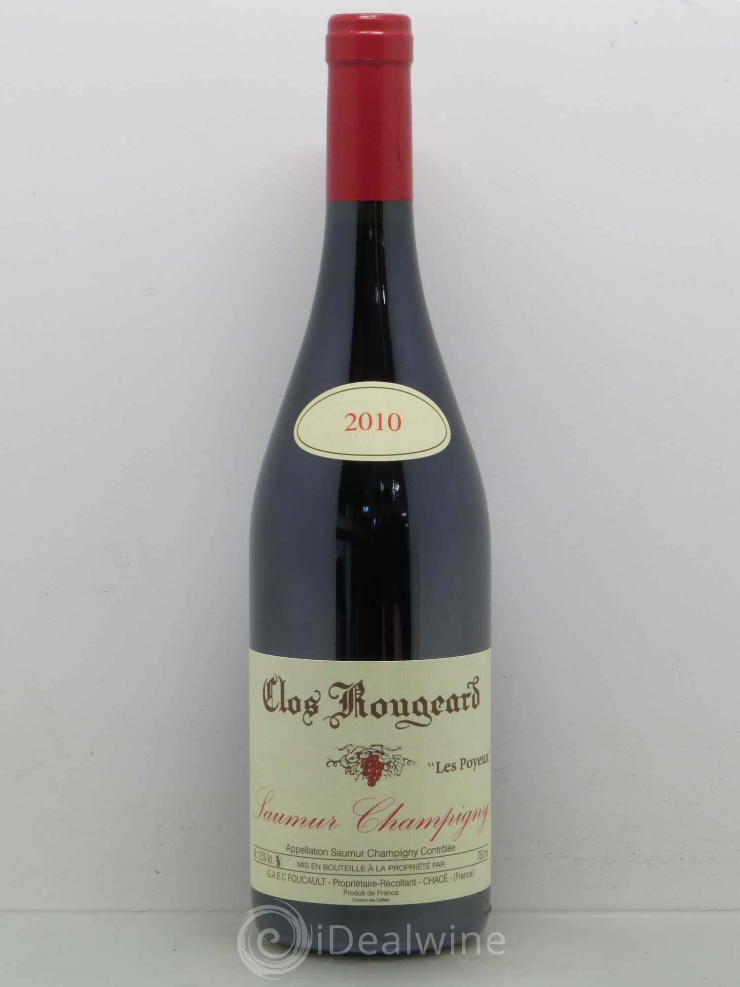 Saumur-Champigny Les Poyeux Clos Rougeard 2010 - Lot de 1 bouteille - 0
