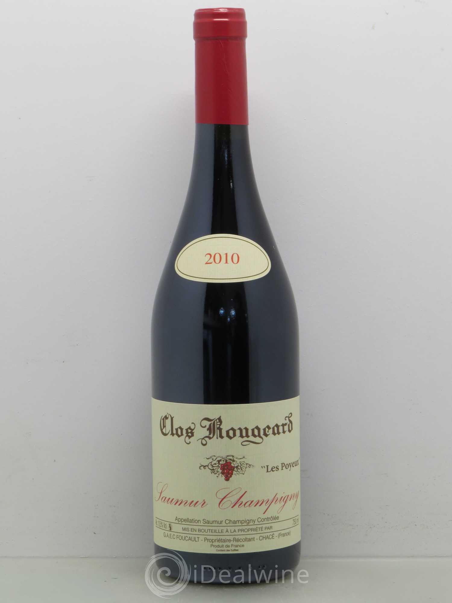 Saumur-Champigny Les Poyeux Clos Rougeard 2010 - Lot de 1 bouteille - 0