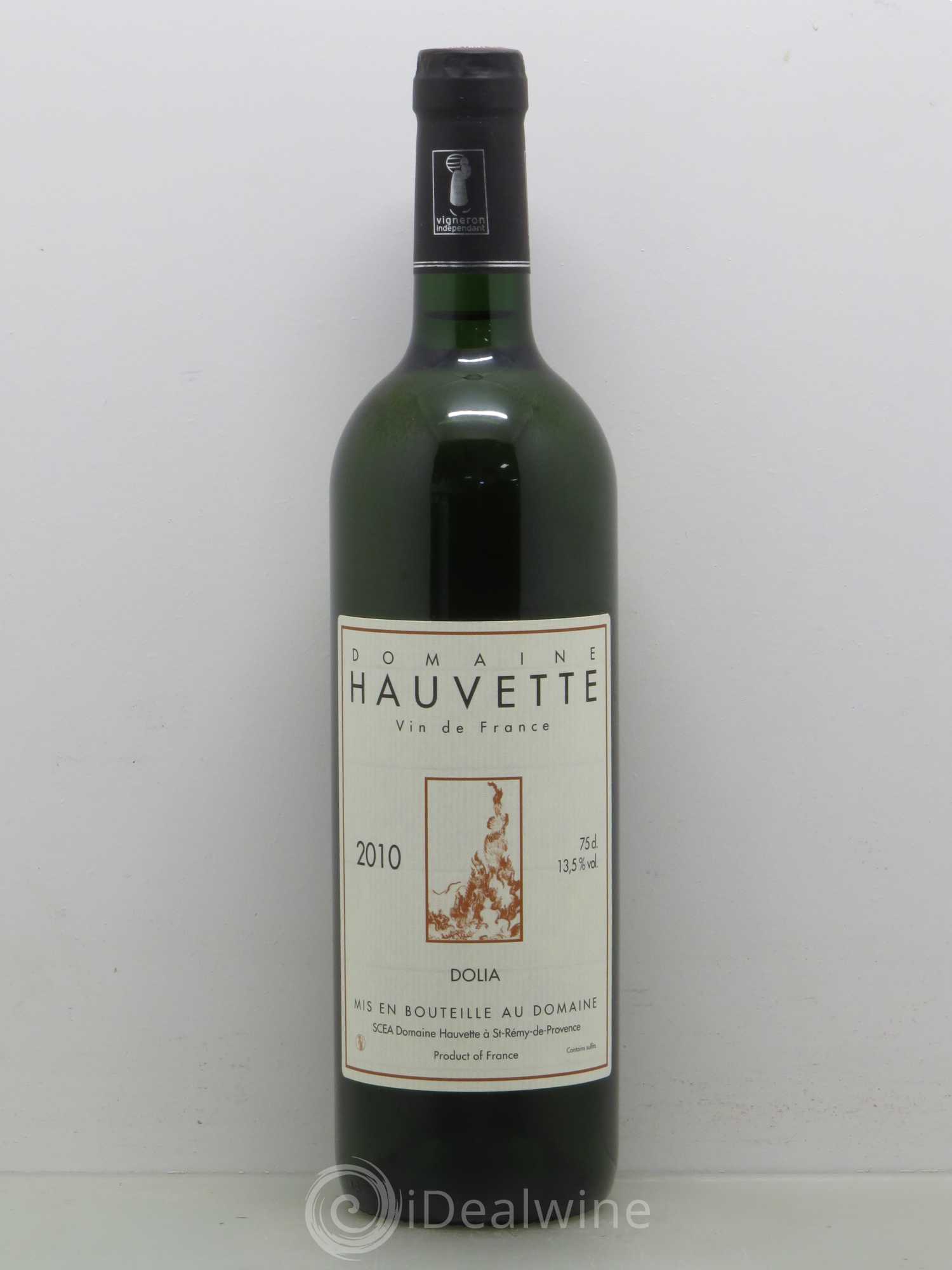 Divers Vin de France Dolia Hauvette 2010 - Posten von 1 Flasche - 0