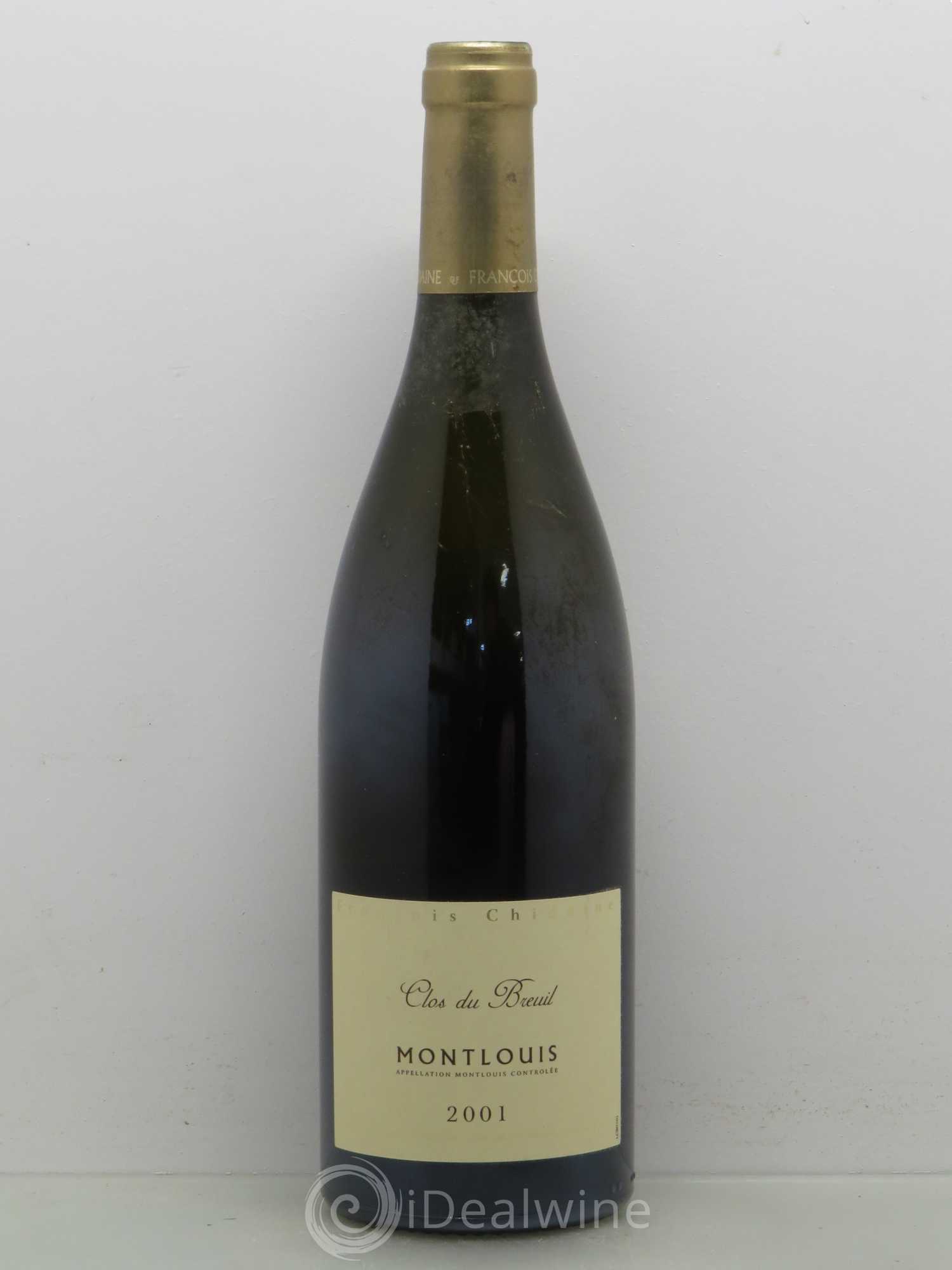 Montlouis-sur-Loire Clos du Breuil François Chidaine 2001 - Lot de 1 bouteille - 0